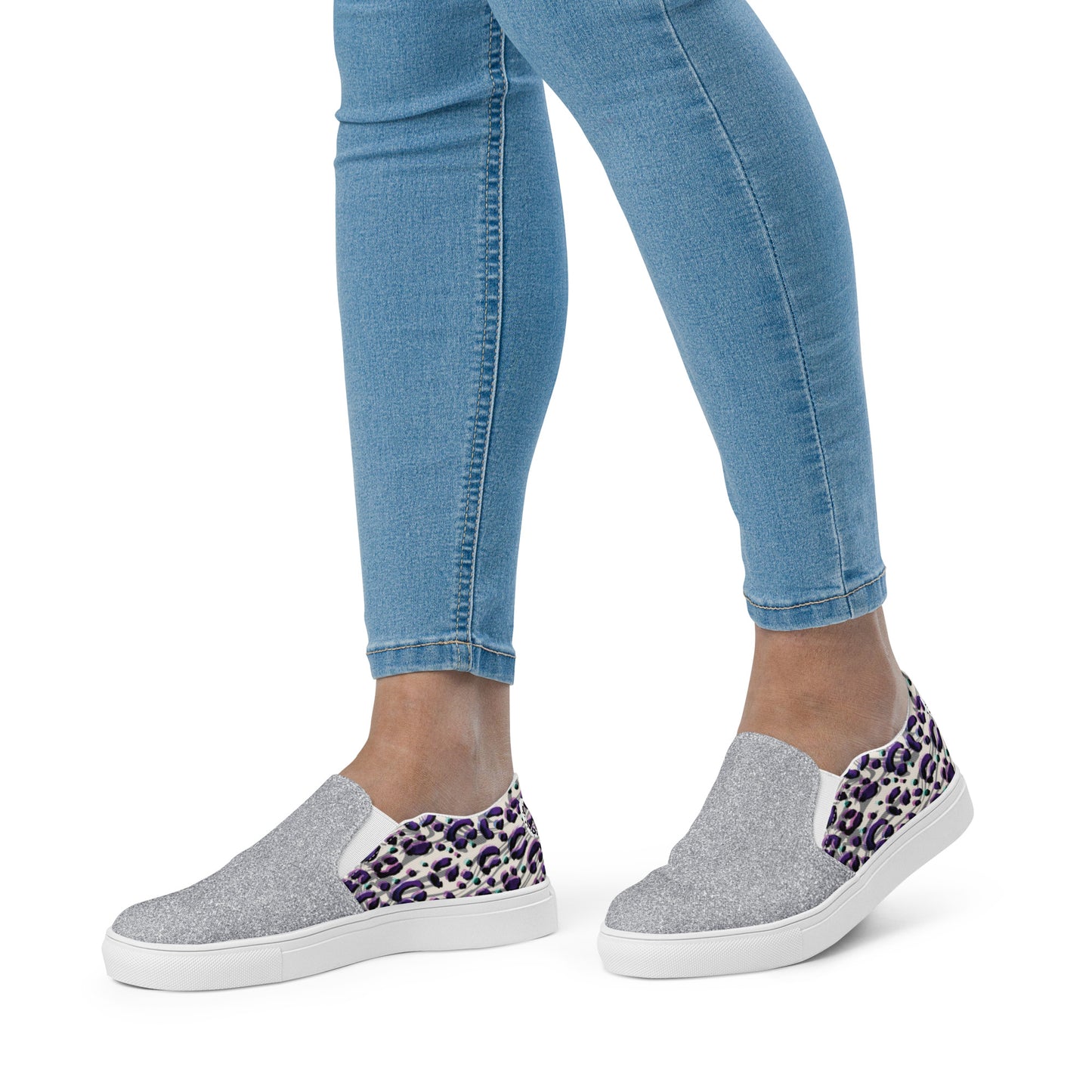 Women’s slip-on canvas shoes (Snow Panther)