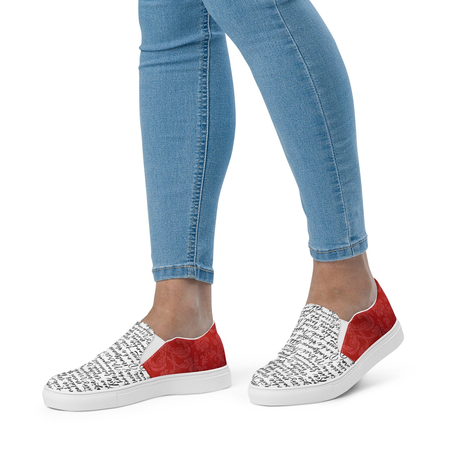 Women’s slip-on canvas shoes (Romantic)