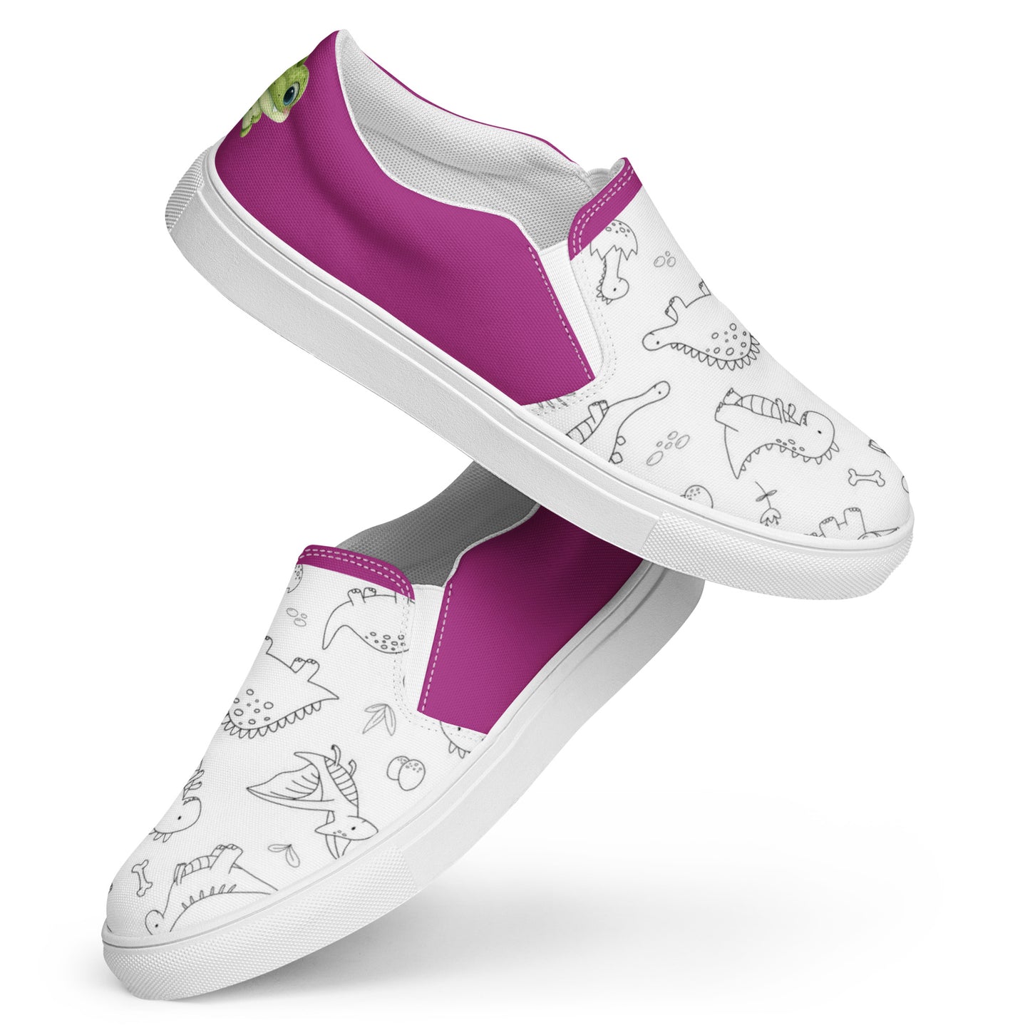 Women’s slip-on canvas shoes (T-Rex)