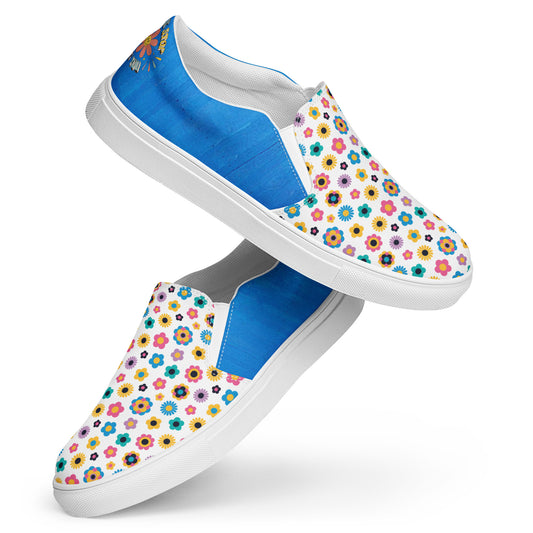 Women’s slip-on canvas shoes (Never Stop Being You)