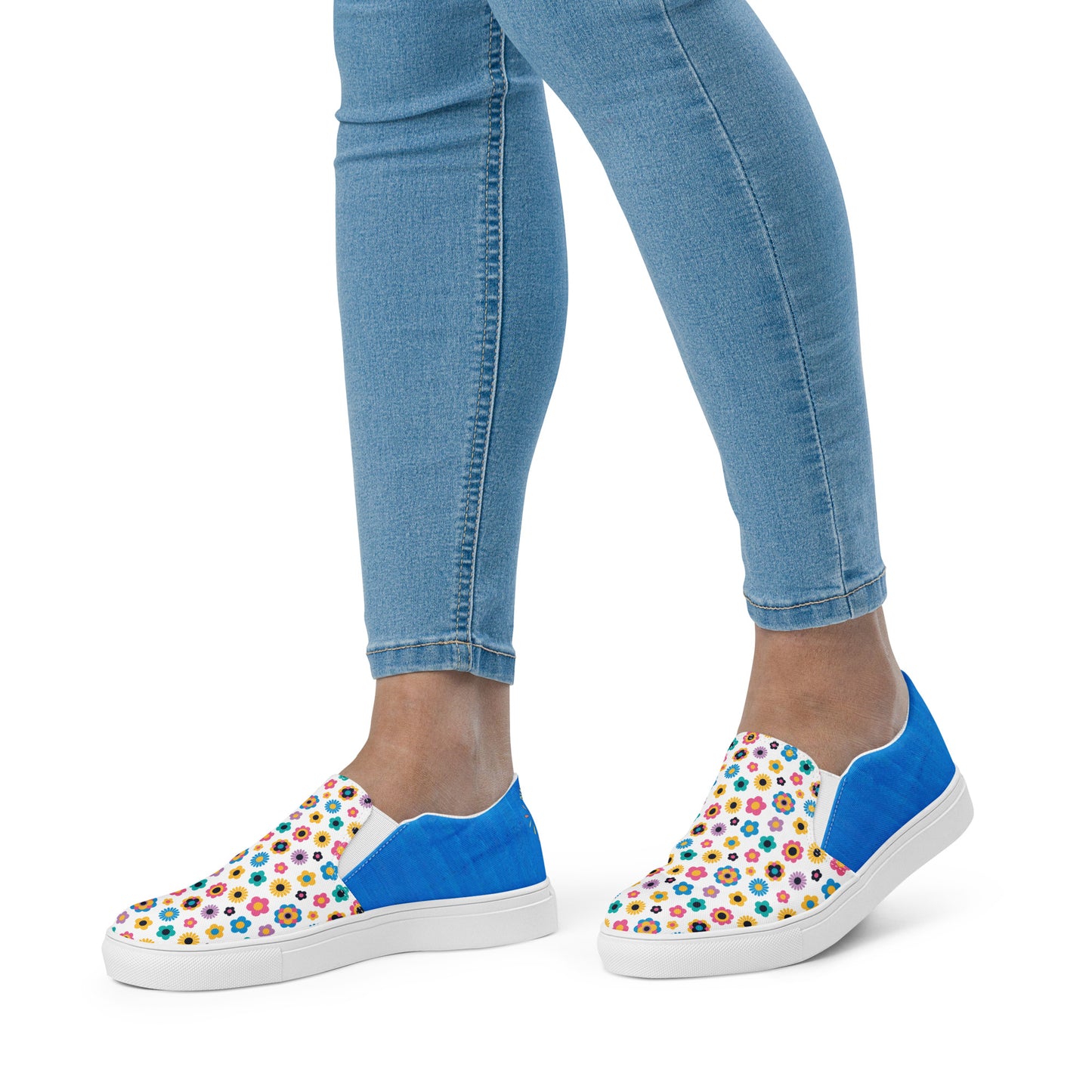 Women’s slip-on canvas shoes (Never Stop Being You)