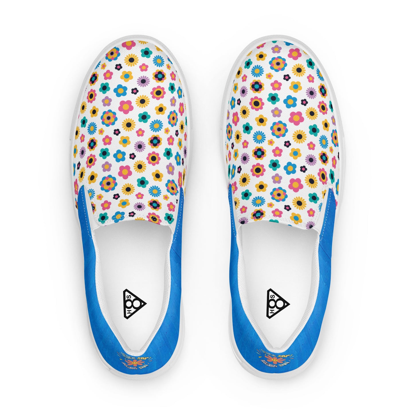 Women’s slip-on canvas shoes (Never Stop Being You)