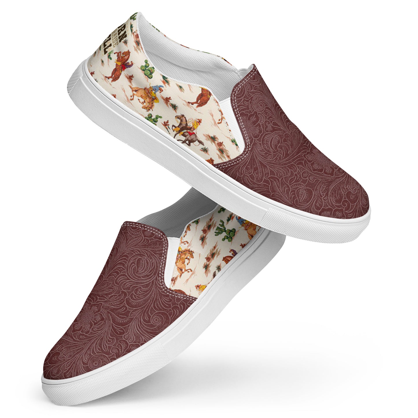 Women’s slip-on canvas shoes (Born To Raise Hell)