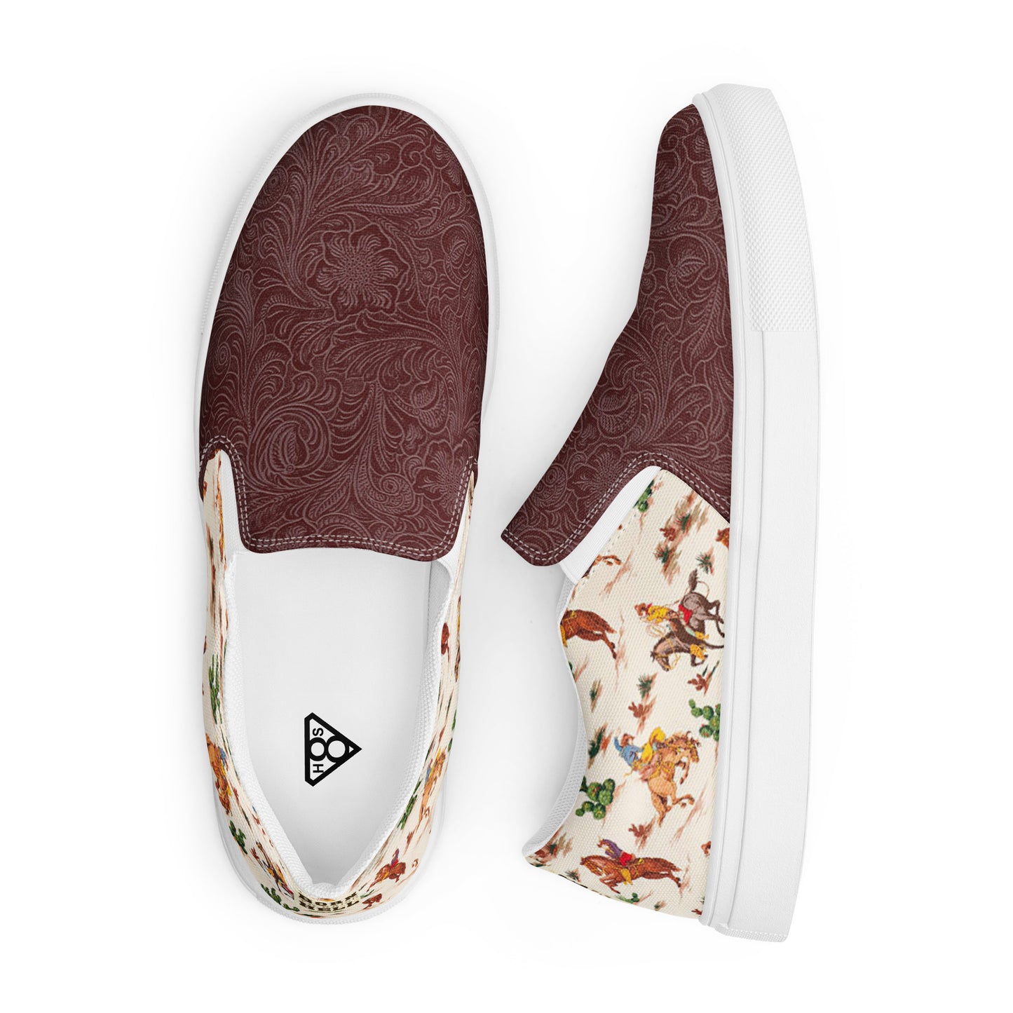 Women’s slip-on canvas shoes (Born To Raise Hell)