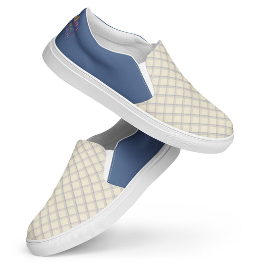 Women’s slip-on canvas shoes (Today Will Be A Great Day)