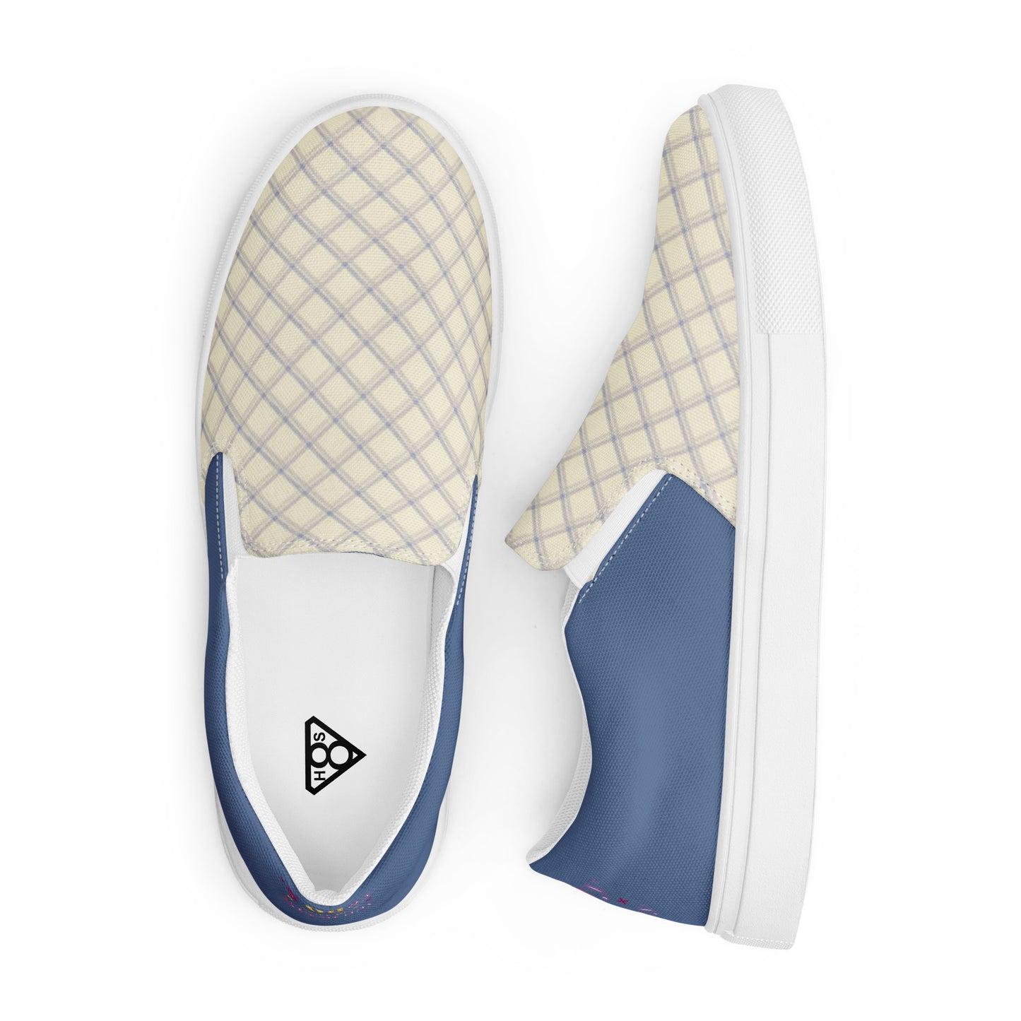 Women’s slip-on canvas shoes (Today Will Be A Great Day)