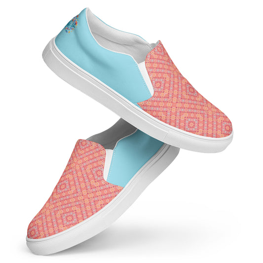 Women’s slip-on canvas shoes (Flowers)