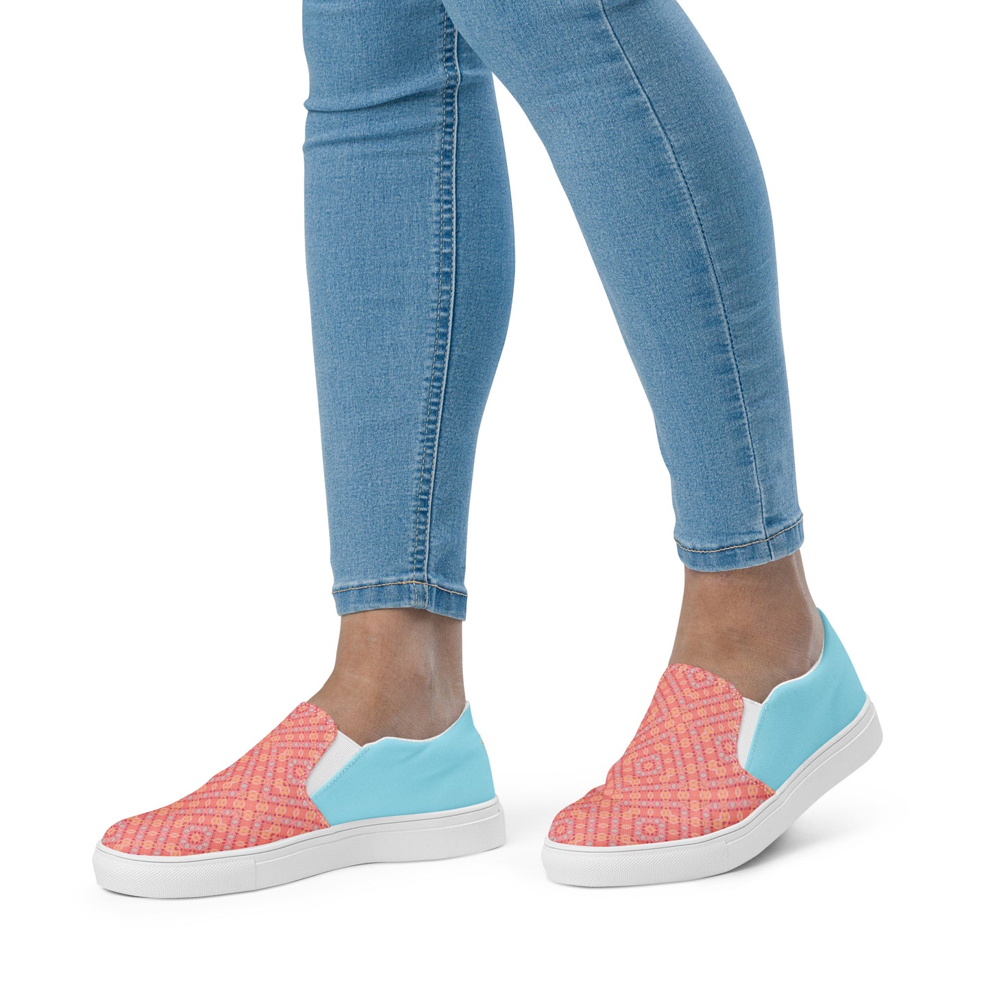 Women’s slip-on canvas shoes (Flowers)