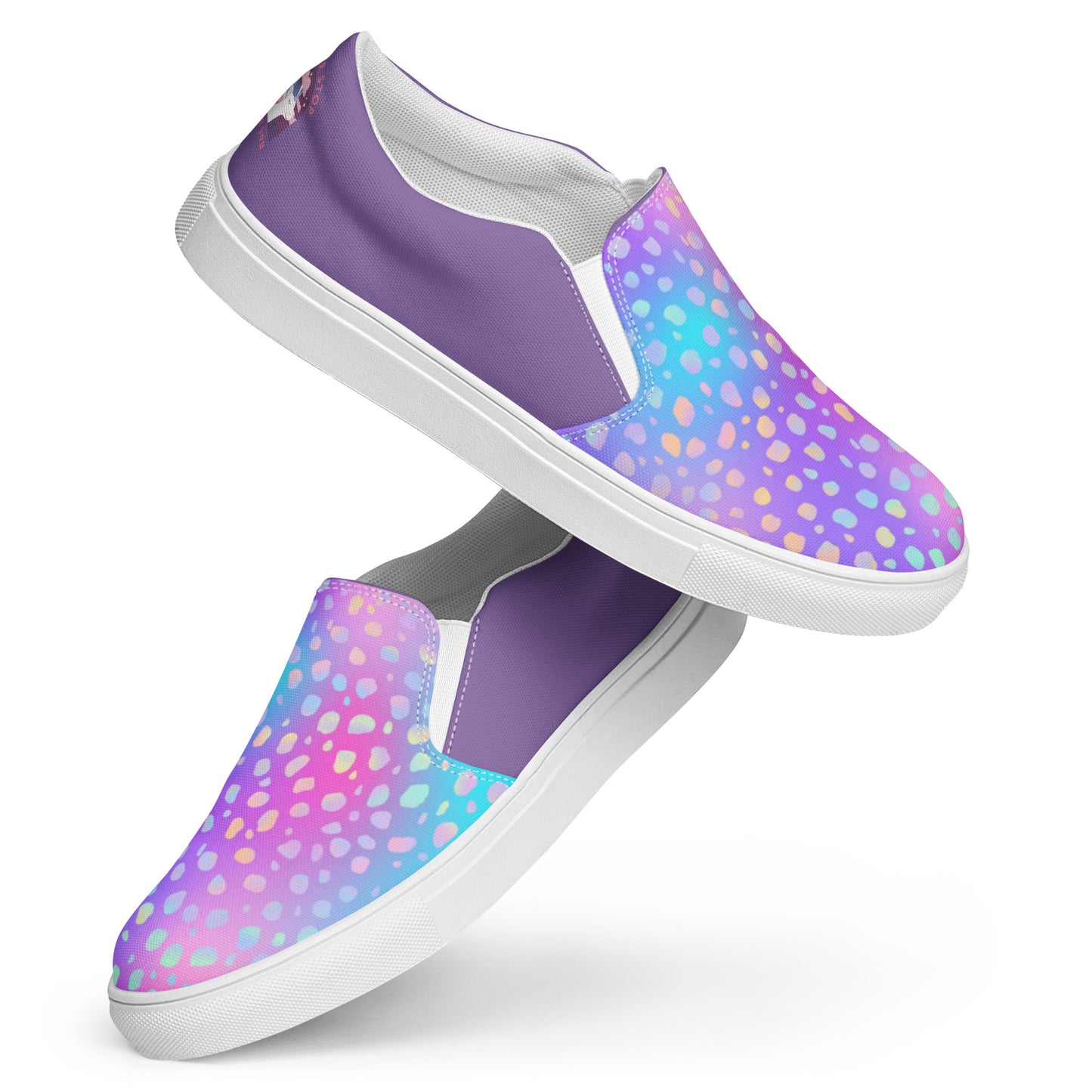 Women’s slip-on canvas shoes (Never Stop Being You)