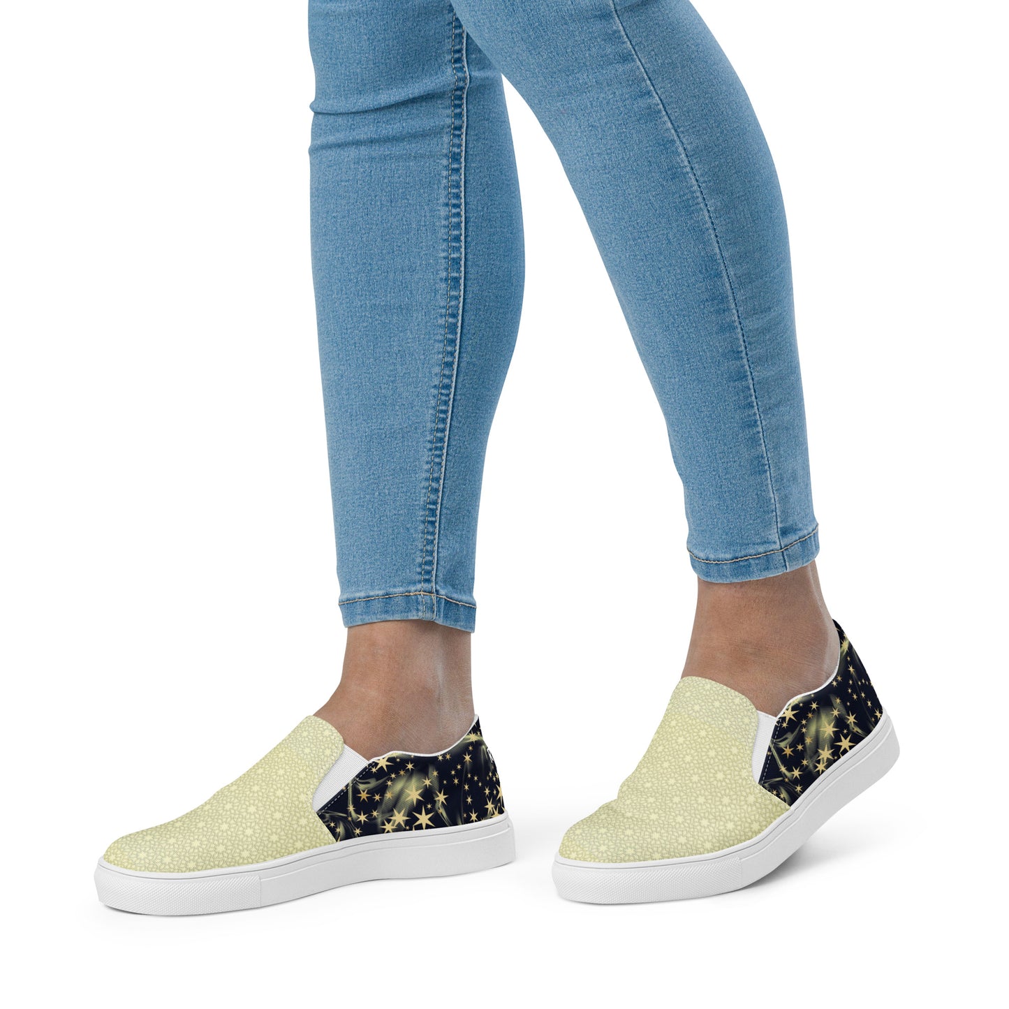 Women’s slip-on canvas shoes (Reach for the stars)