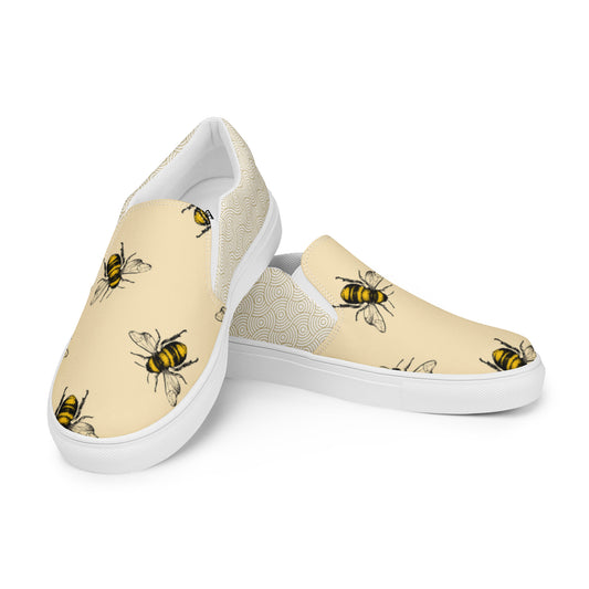 Women’s slip-on canvas shoes (Bee Kind)