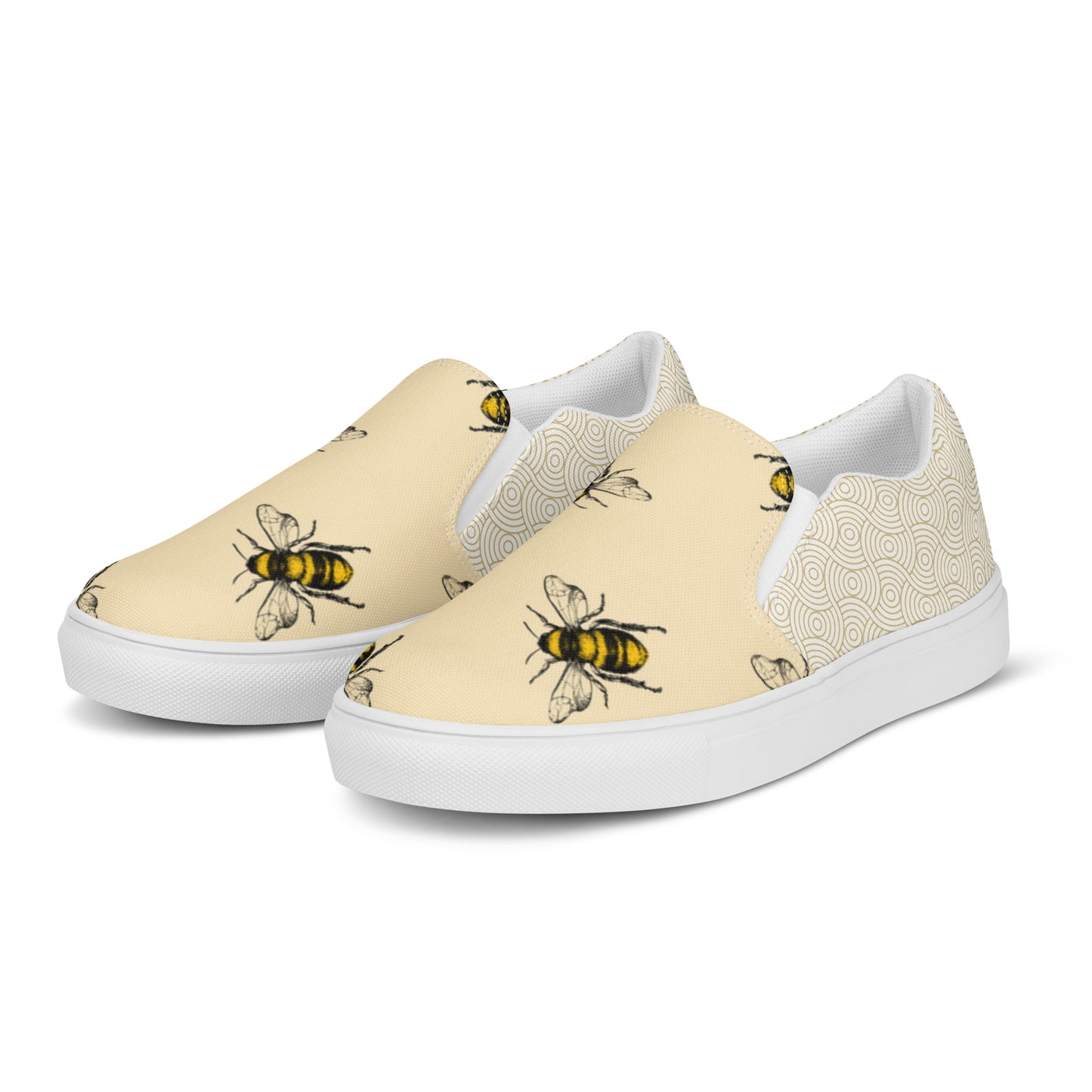 Women’s slip-on canvas shoes (Bee Kind)