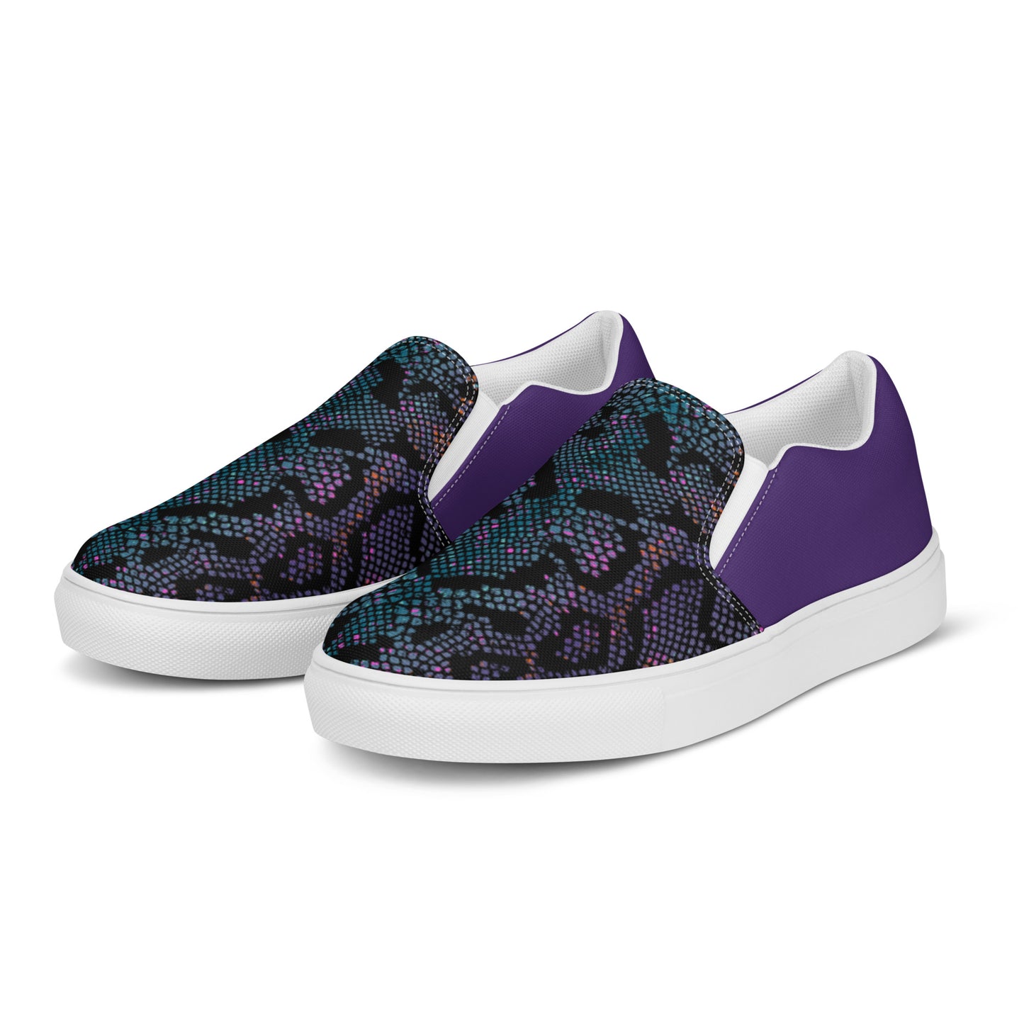 Women’s slip-on canvas shoes (Snake)