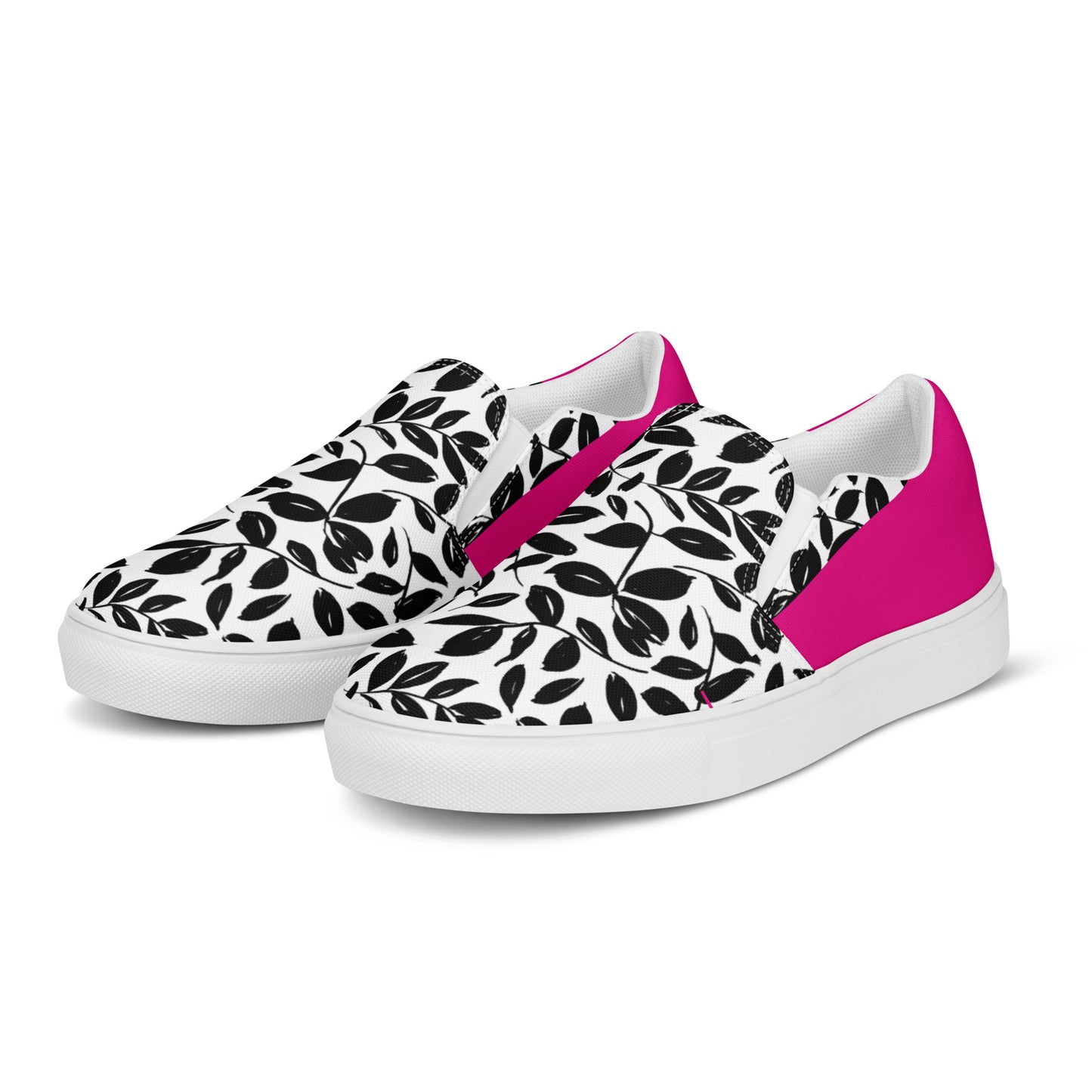 Women’s slip-on canvas shoes (Panda)