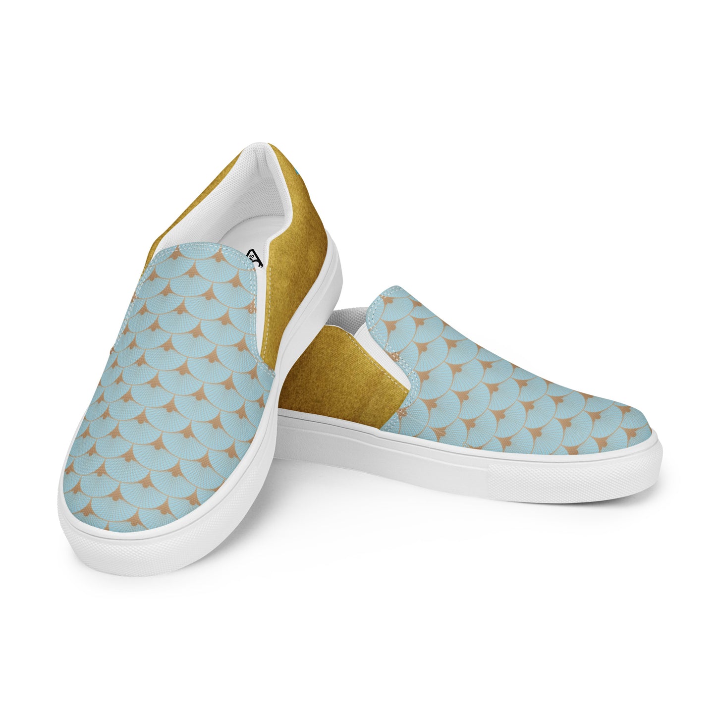 Women’s slip-on canvas shoes (Colorful Fish)