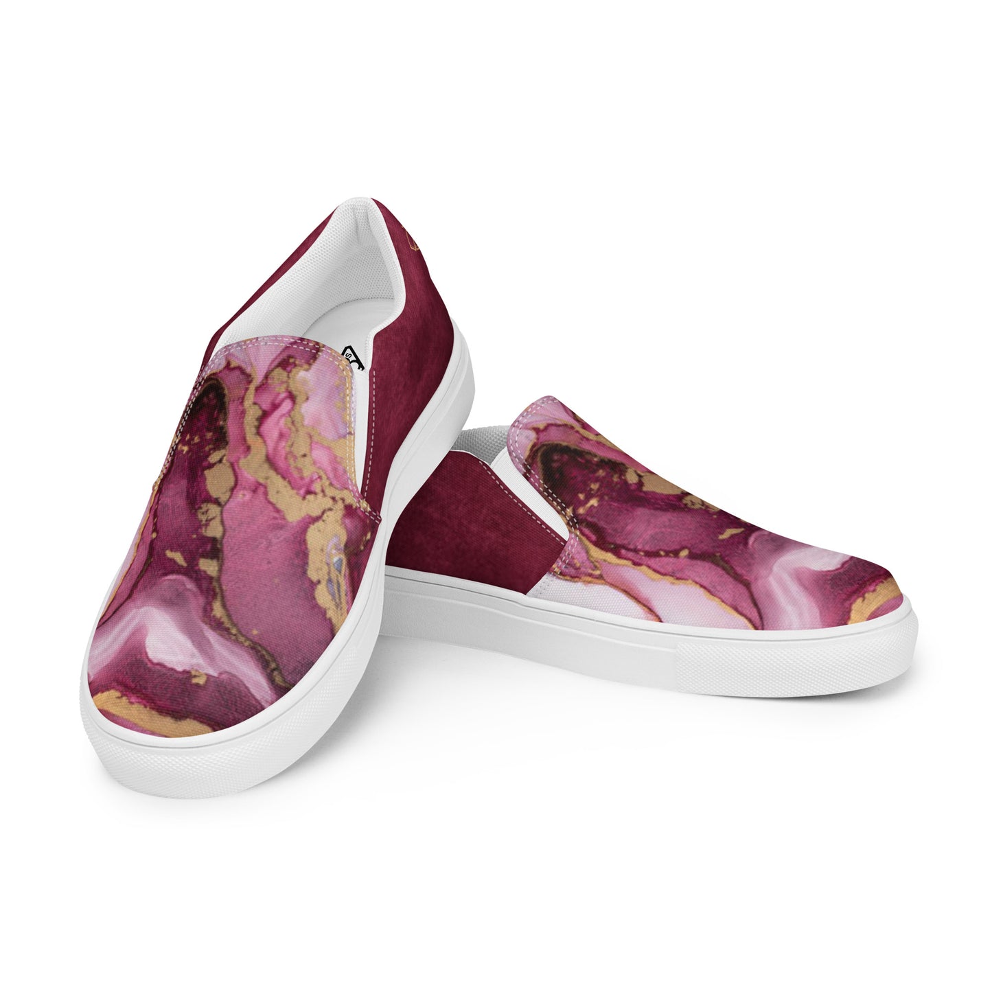 Women’s slip-on canvas shoes (Gold Moth)