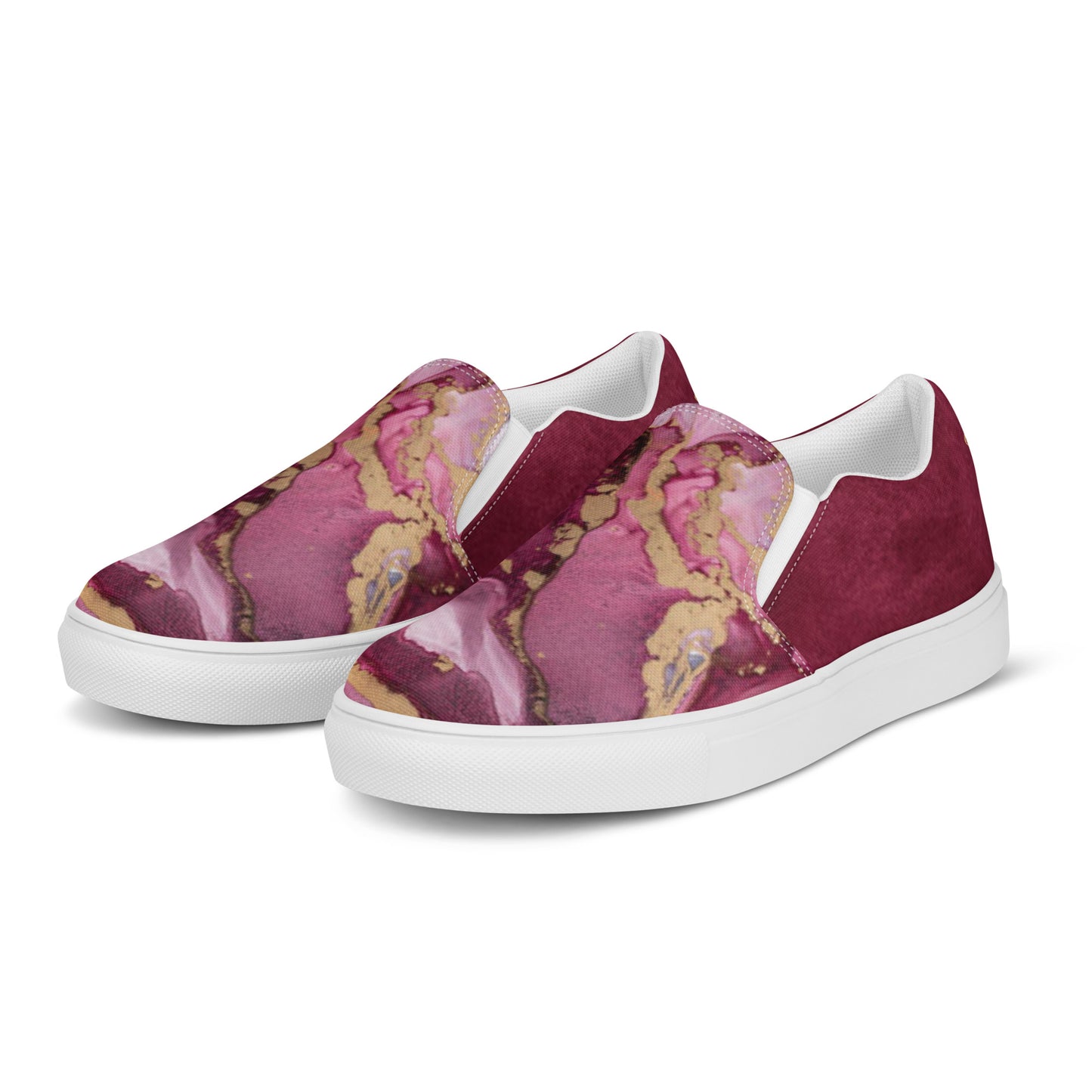 Women’s slip-on canvas shoes (Gold Moth)