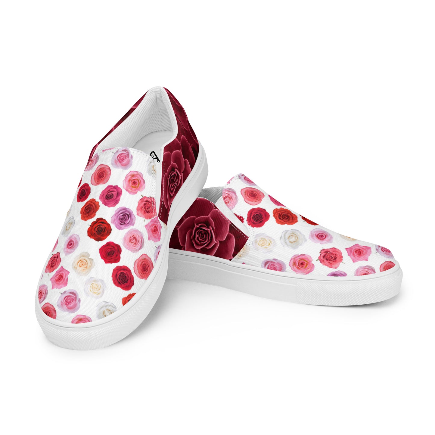 Women’s slip-on canvas shoes (Cute Skunk)