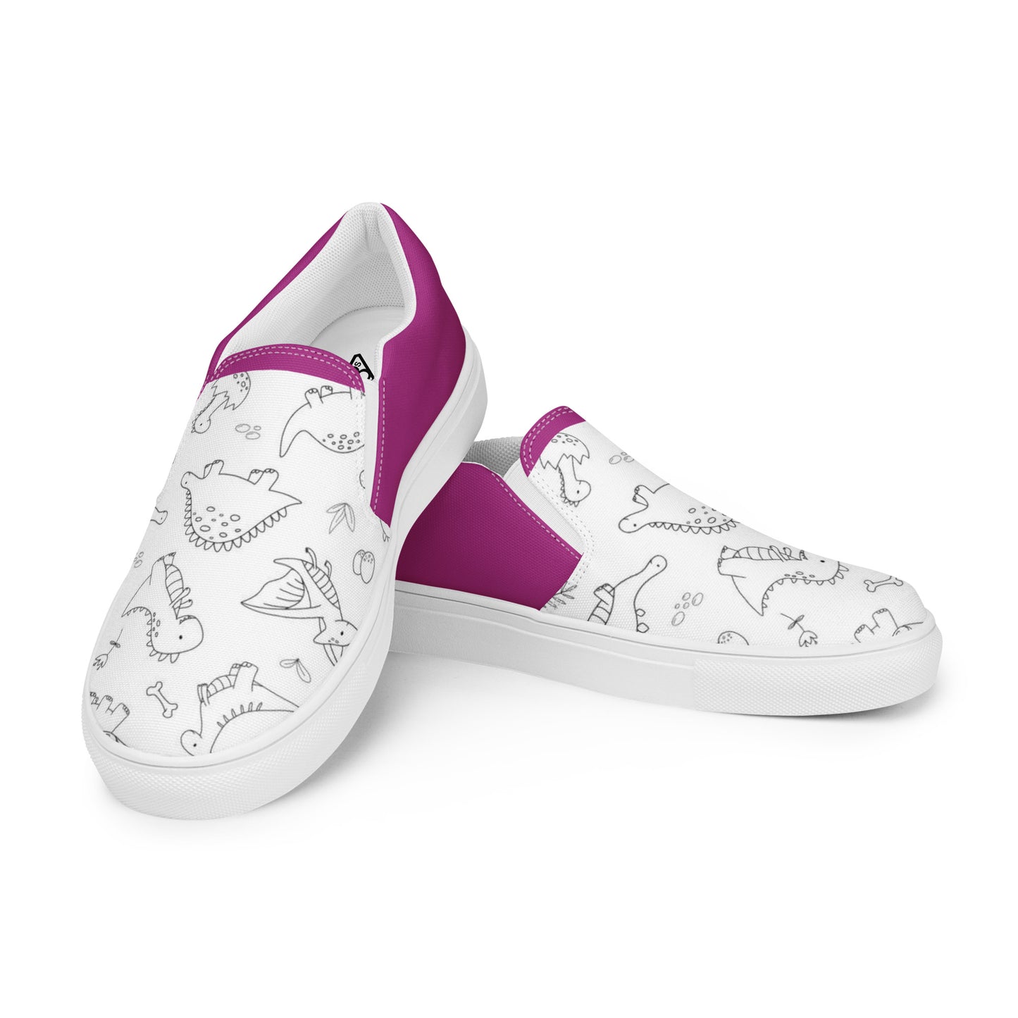 Women’s slip-on canvas shoes (T-Rex)