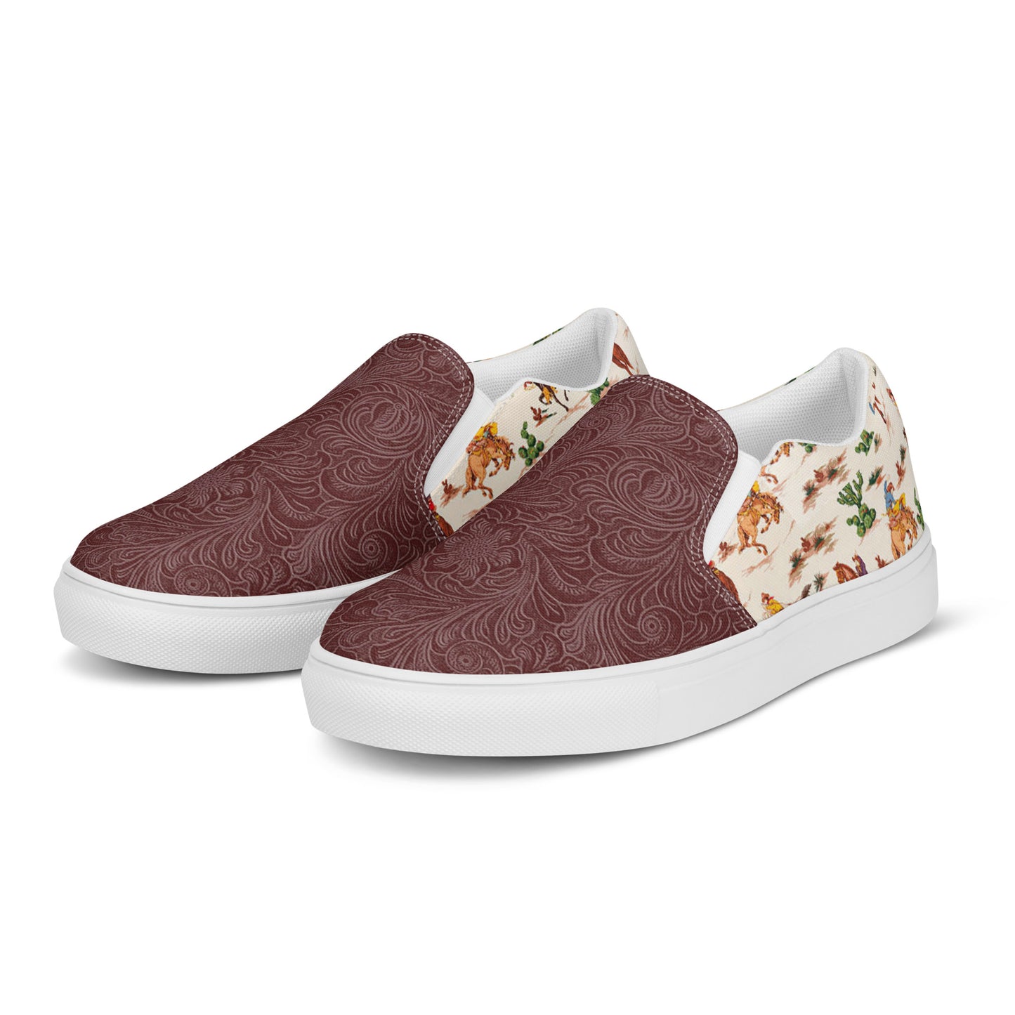 Women’s slip-on canvas shoes (Born To Raise Hell)