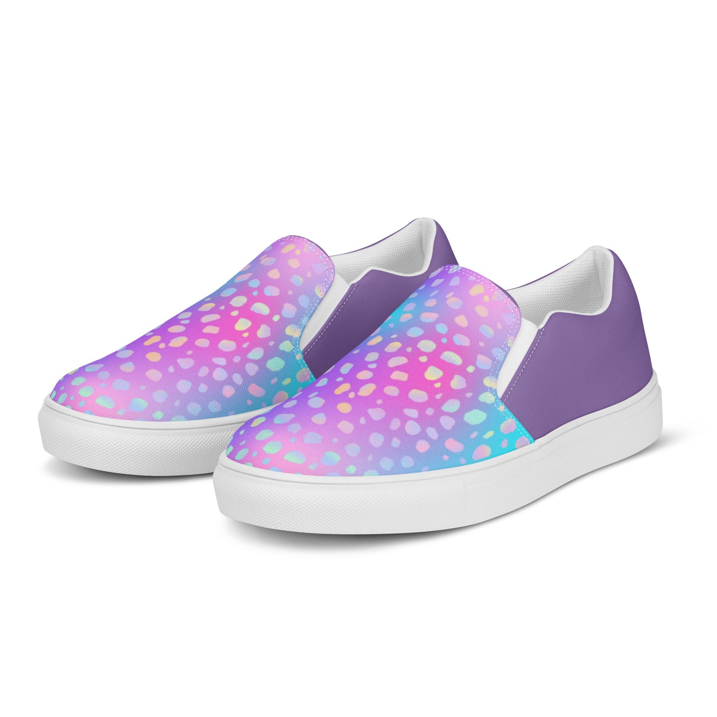 Women’s slip-on canvas shoes (Never Stop Being You)