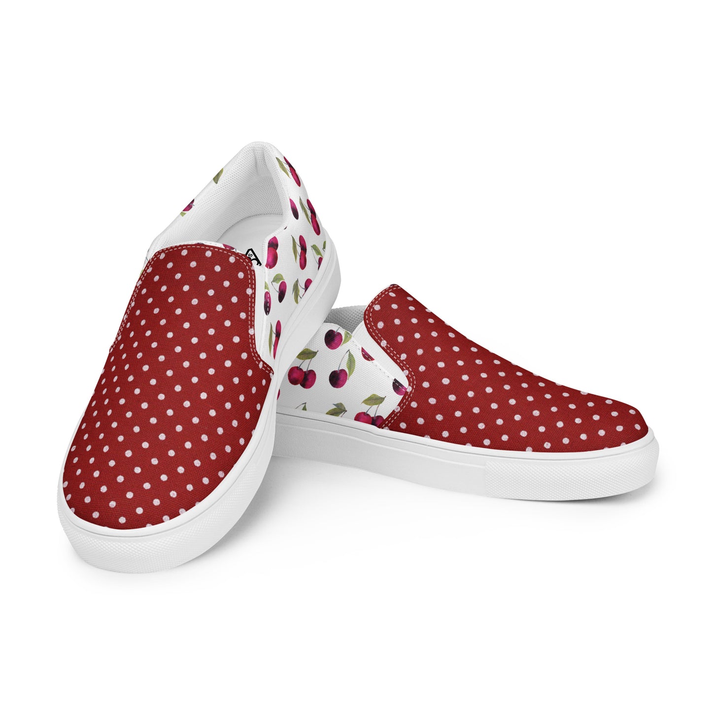 Women’s slip-on canvas shoes (Cake Always a Good Idea)