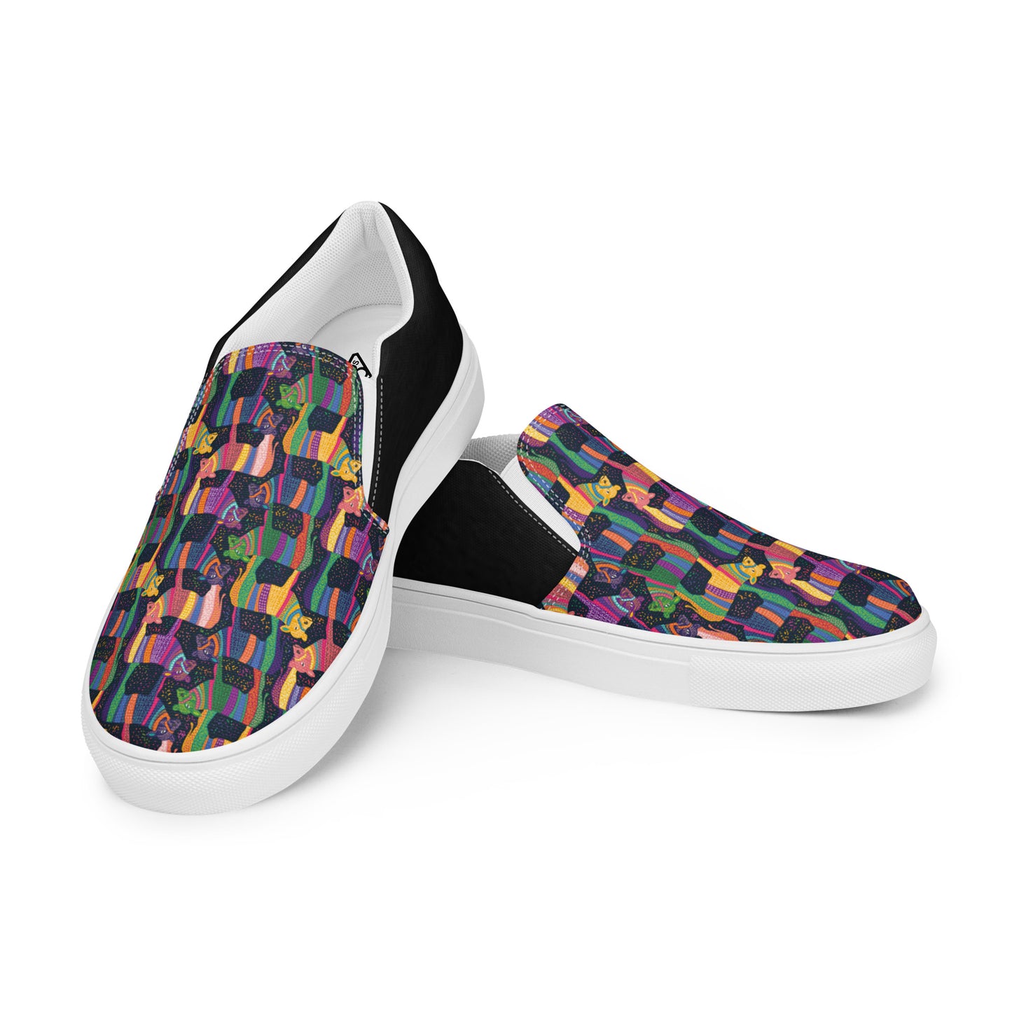 Women’s slip-on canvas shoes (Seize the Moo-Ment)