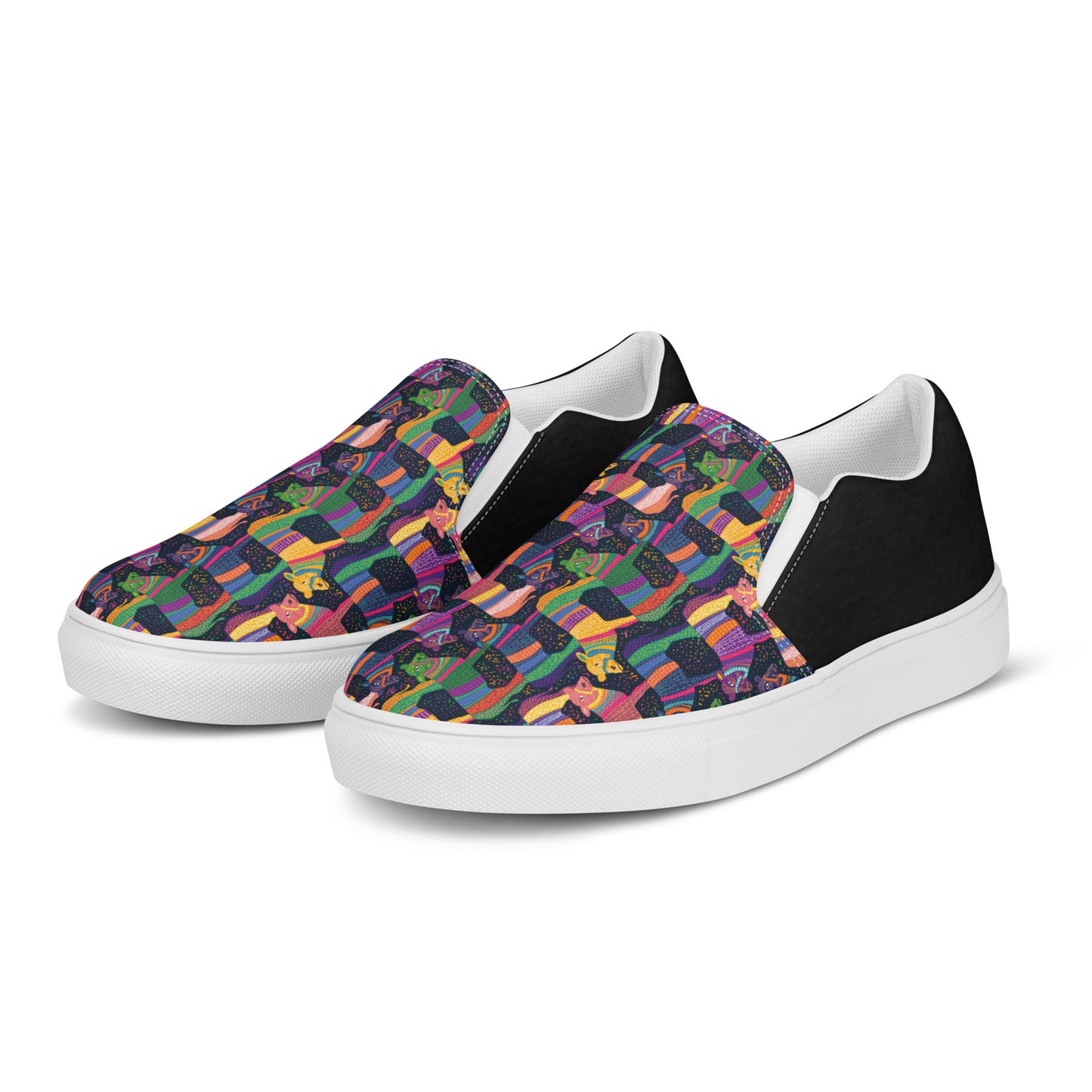 Women’s slip-on canvas shoes (Seize the Moo-Ment)