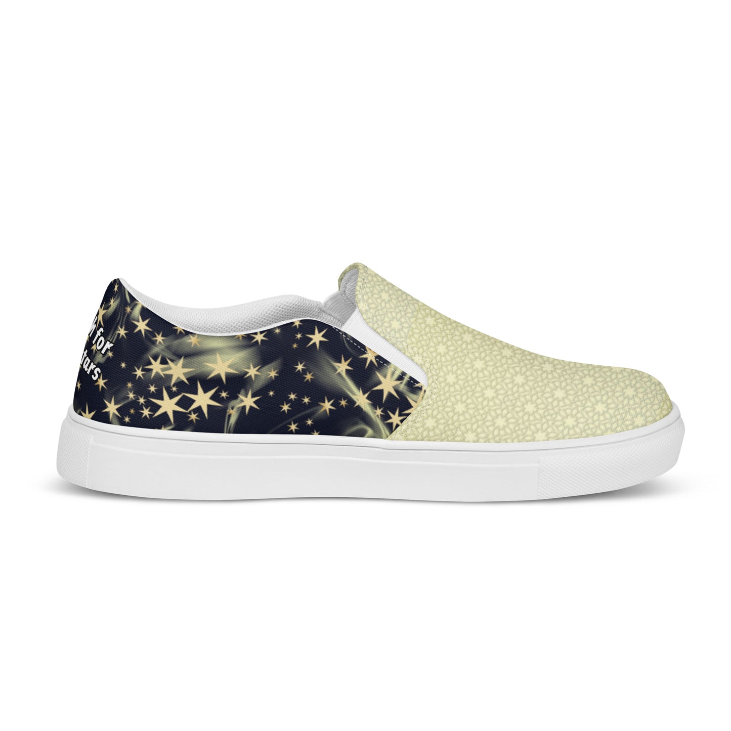 Women’s slip-on canvas shoes (Reach for the stars)