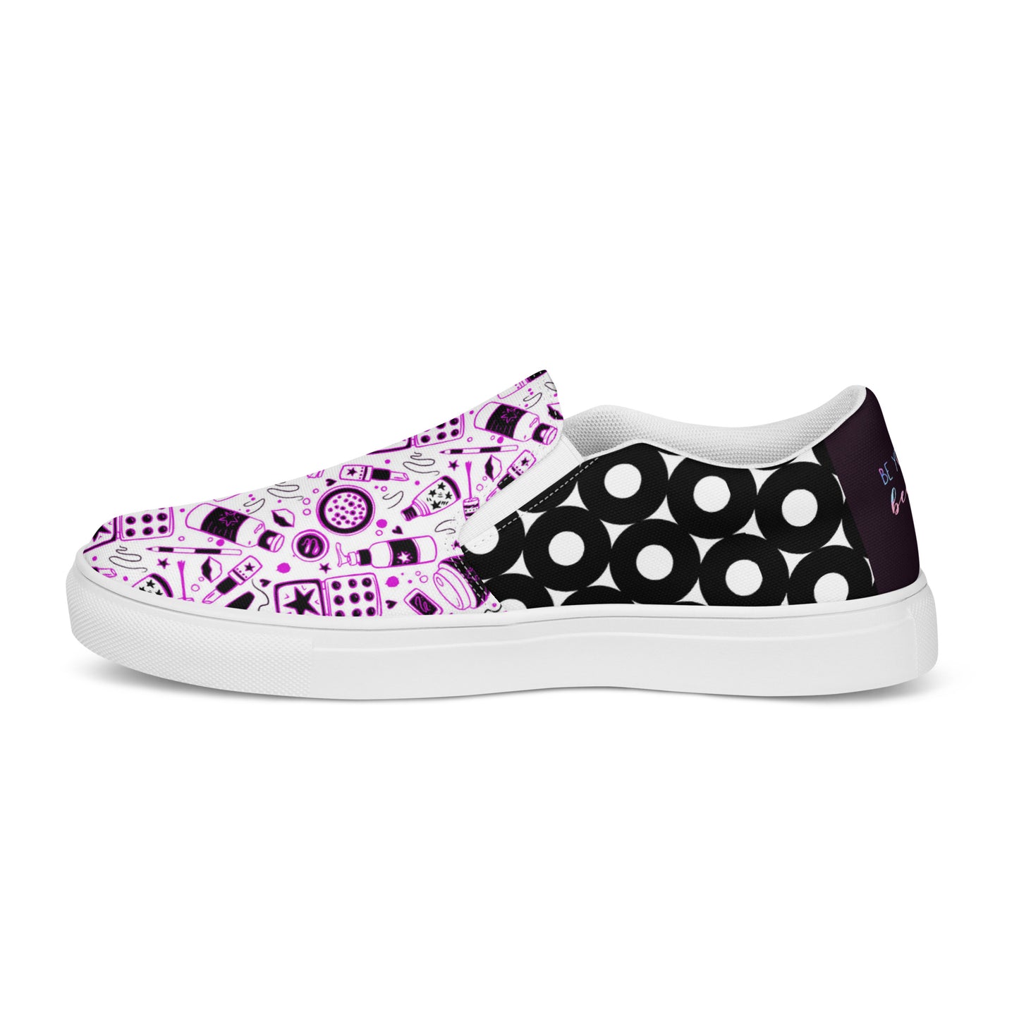 Women’s slip-on canvas shoes (Be Your Own Kind Of Beautiful)