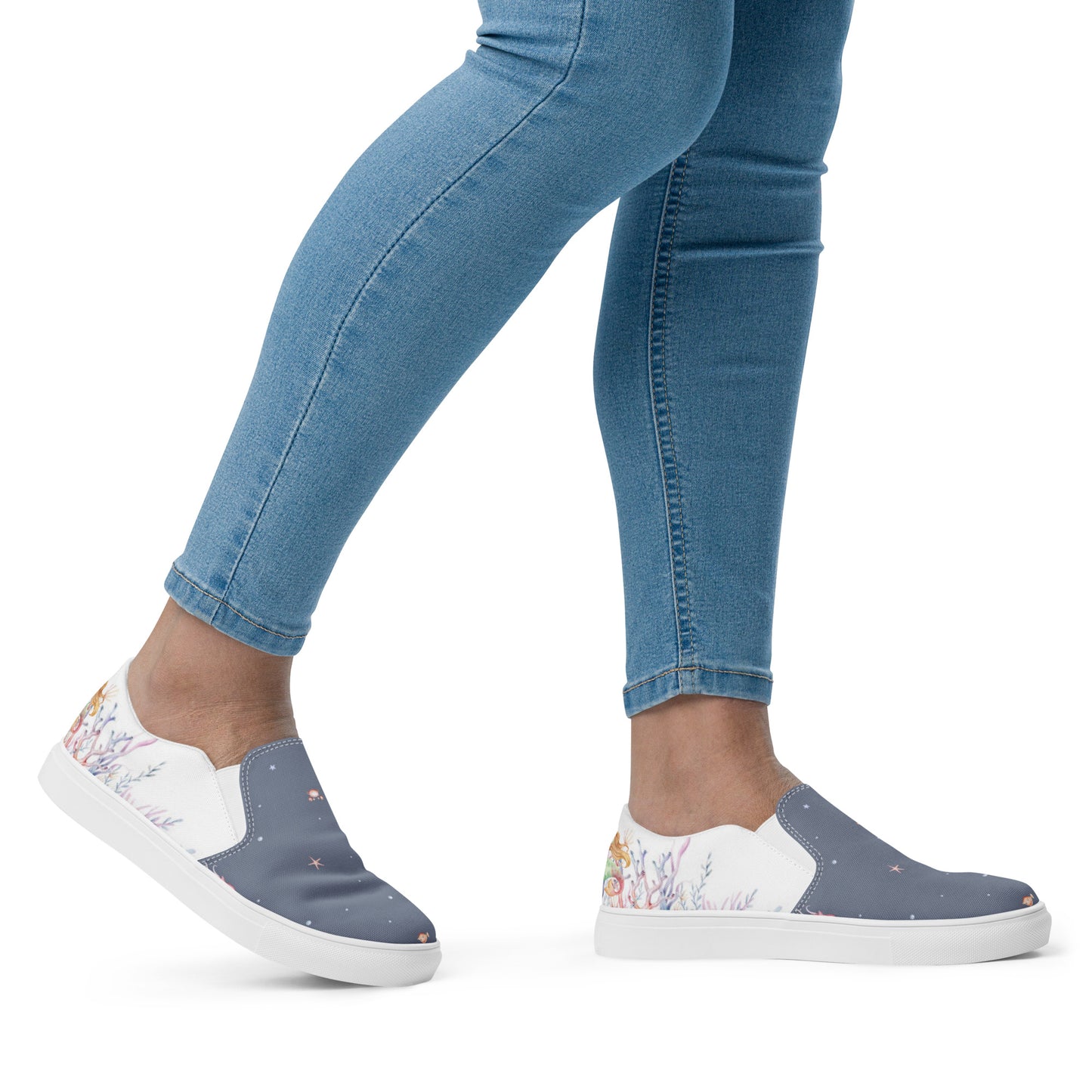 Women’s slip-on canvas shoes (Mermaid)