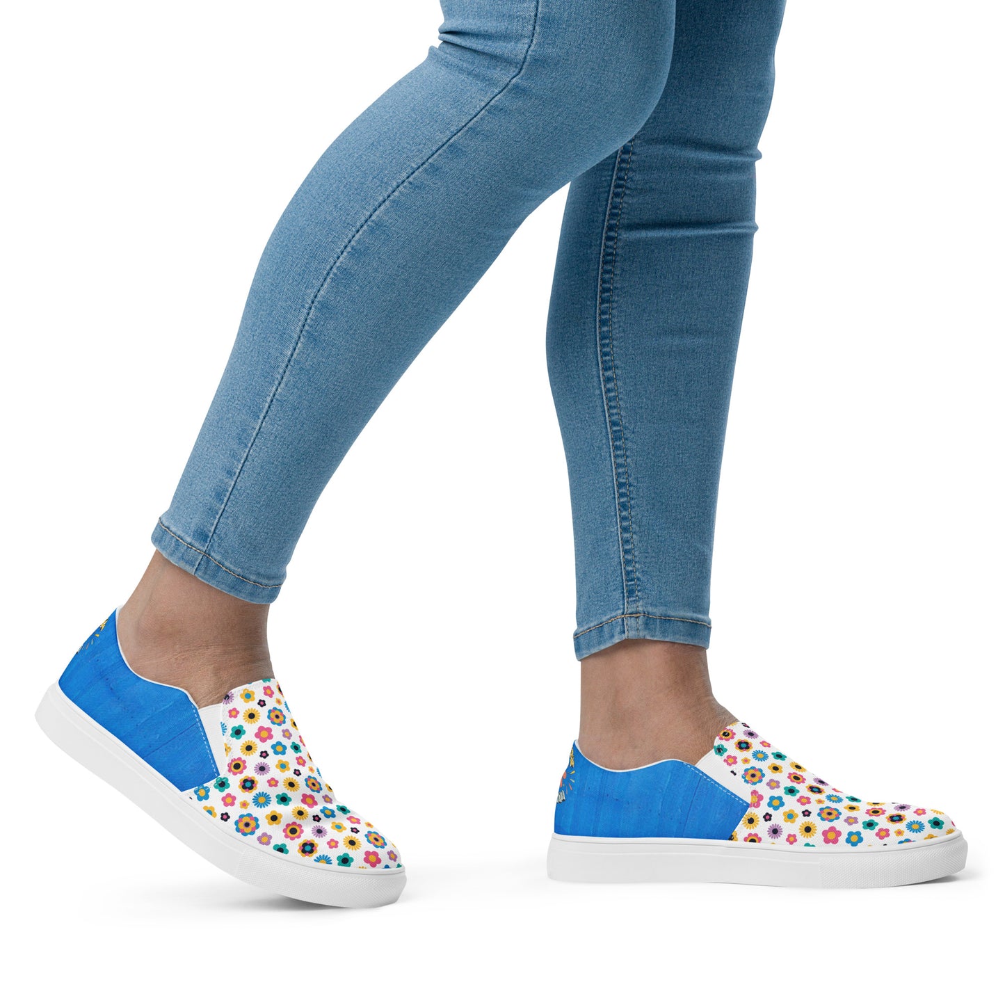 Women’s slip-on canvas shoes (Never Stop Being You)