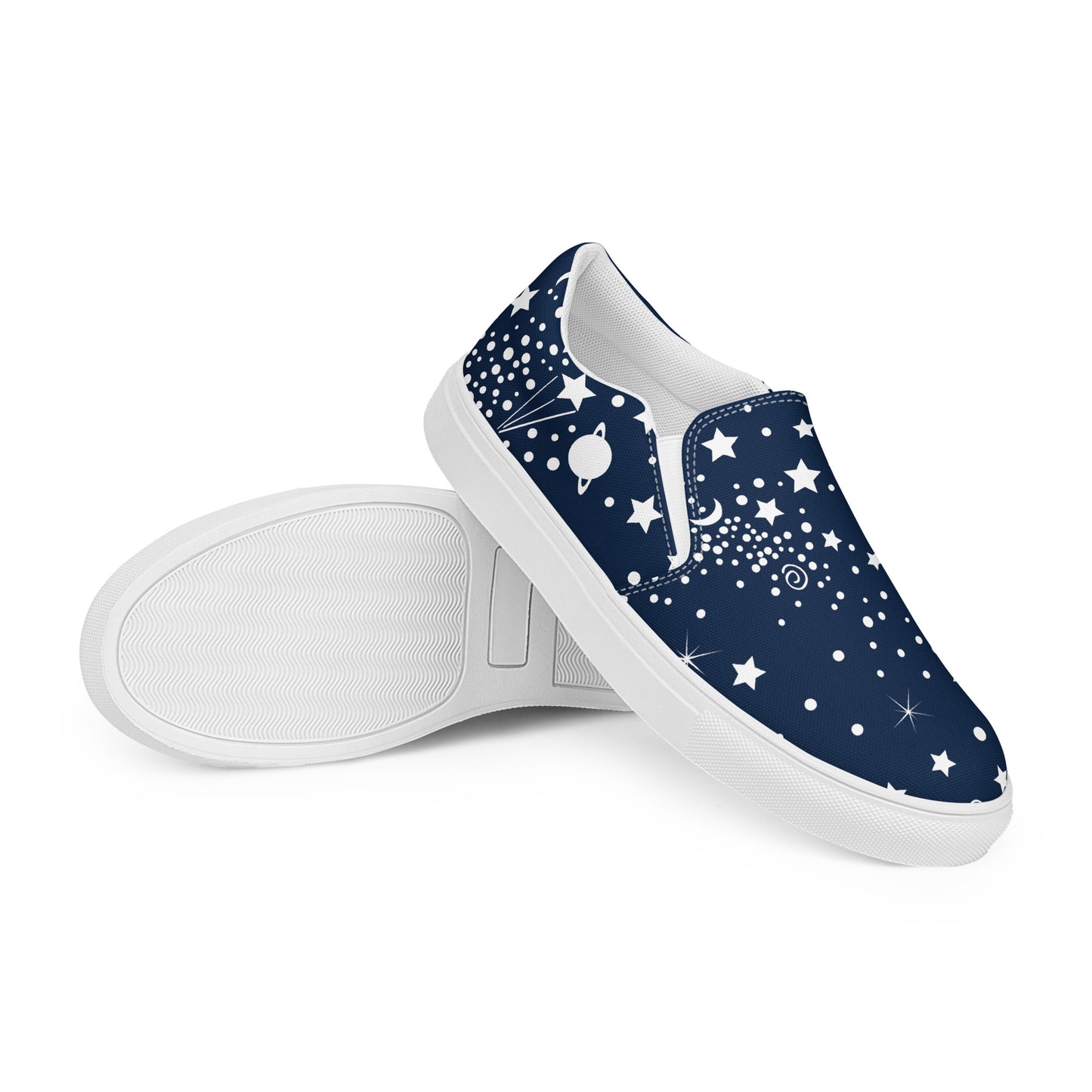 Women’s slip-on canvas shoes (Explore the Universe)