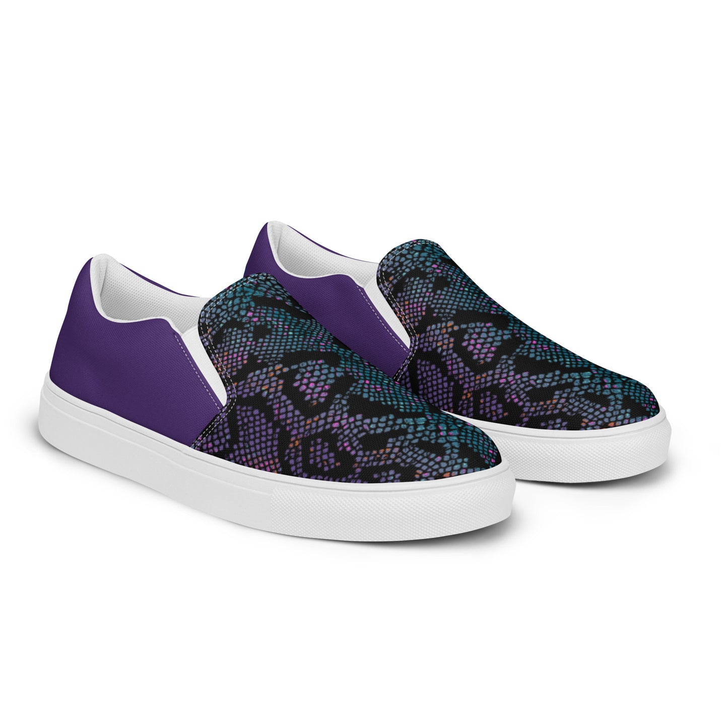 Women’s slip-on canvas shoes (Snake)