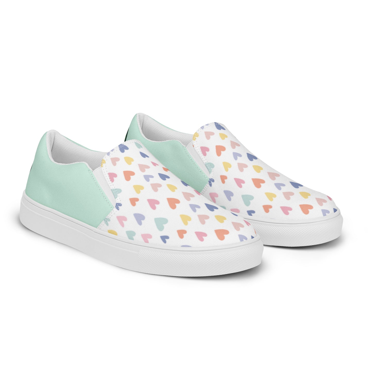 Women’s slip-on canvas shoes (Watermelon/Sloth)