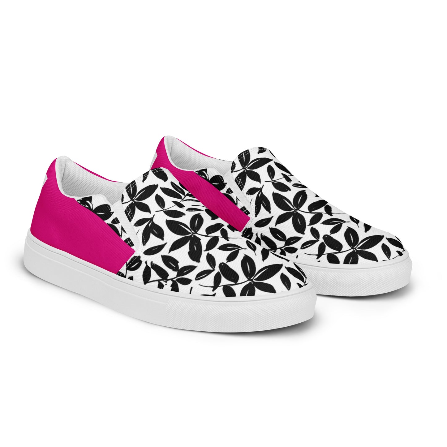 Women’s slip-on canvas shoes (Panda)