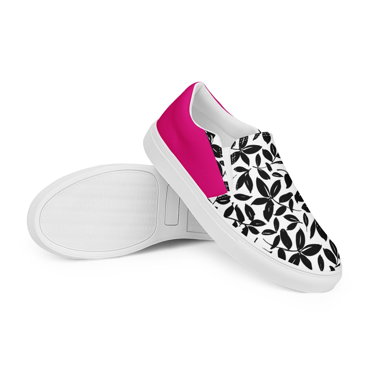 Women’s slip-on canvas shoes (Panda)