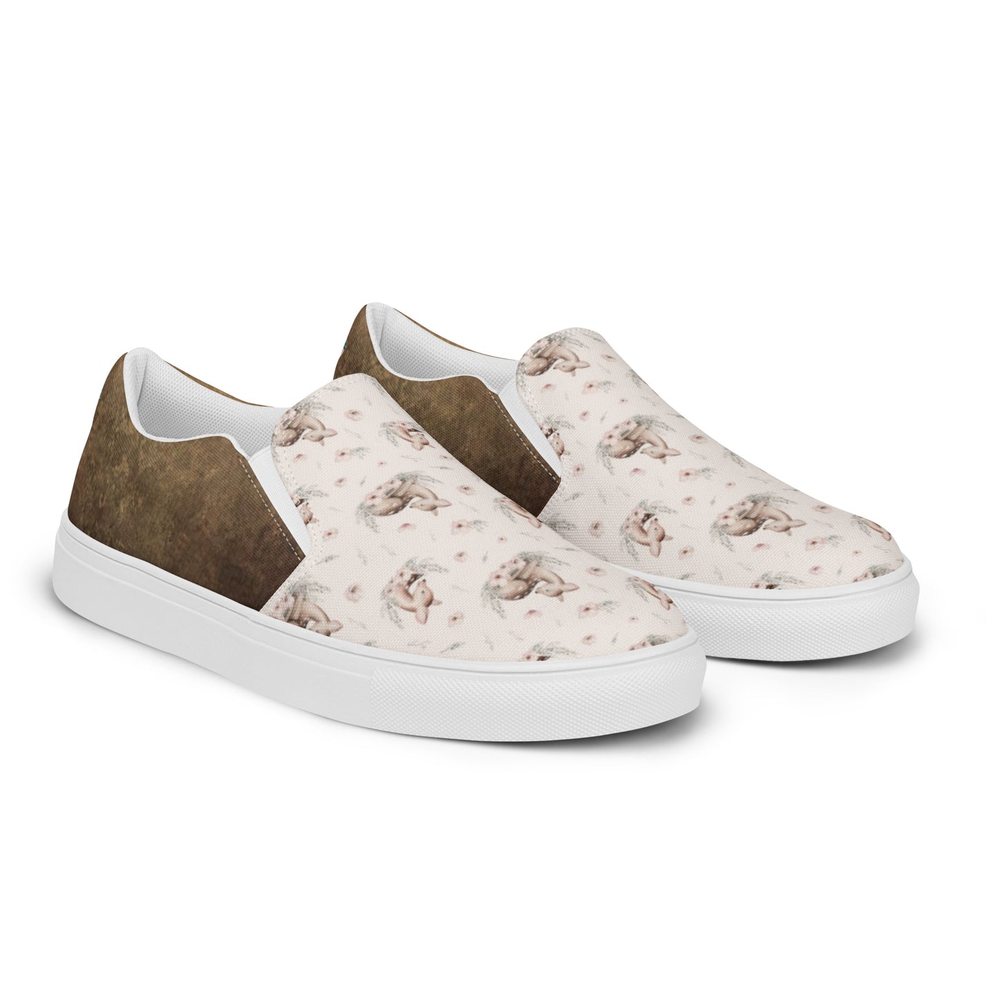 Women’s slip-on canvas shoes (Fawn)