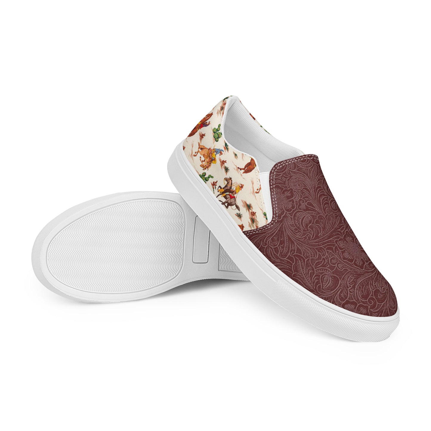 Women’s slip-on canvas shoes (Born To Raise Hell)