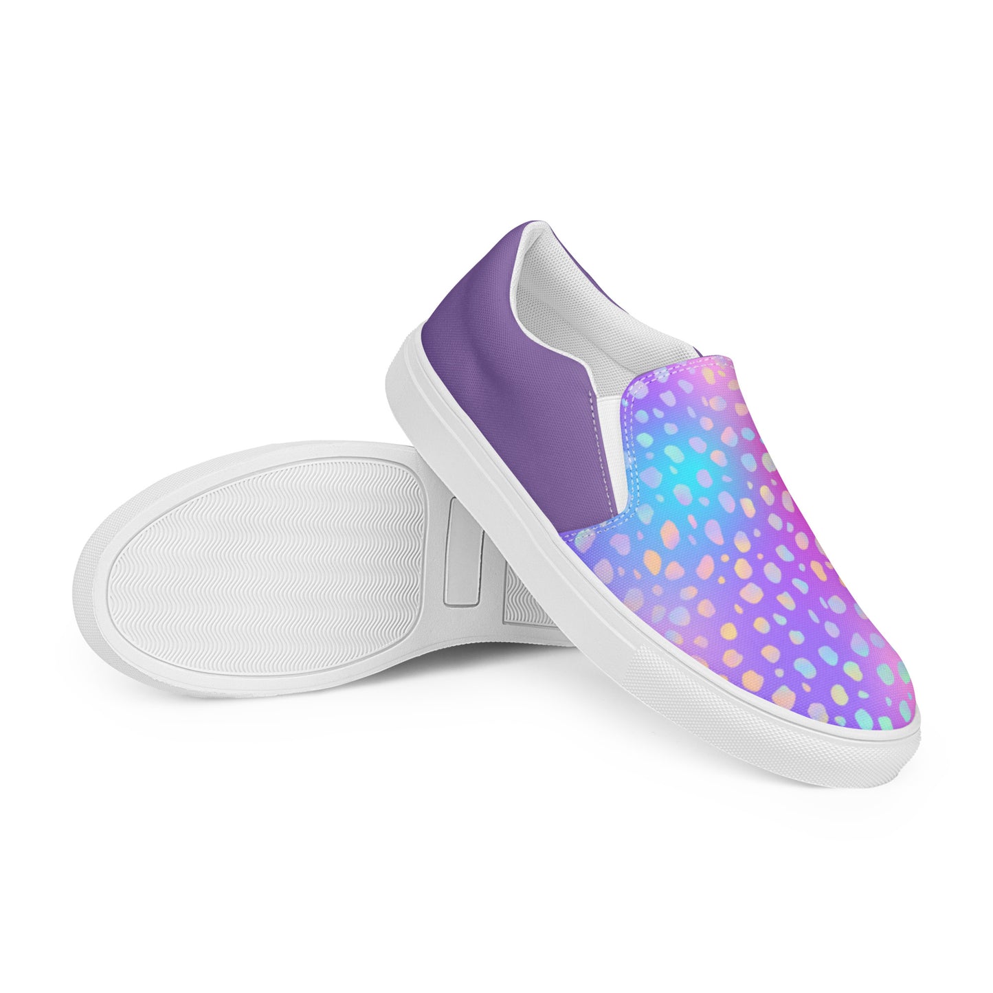 Women’s slip-on canvas shoes (Never Stop Being You)