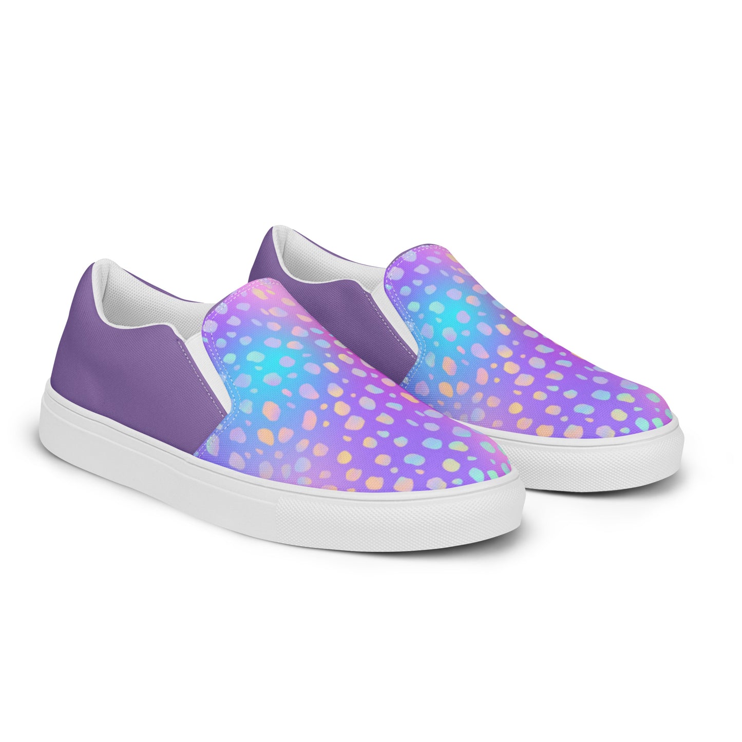 Women’s slip-on canvas shoes (Never Stop Being You)