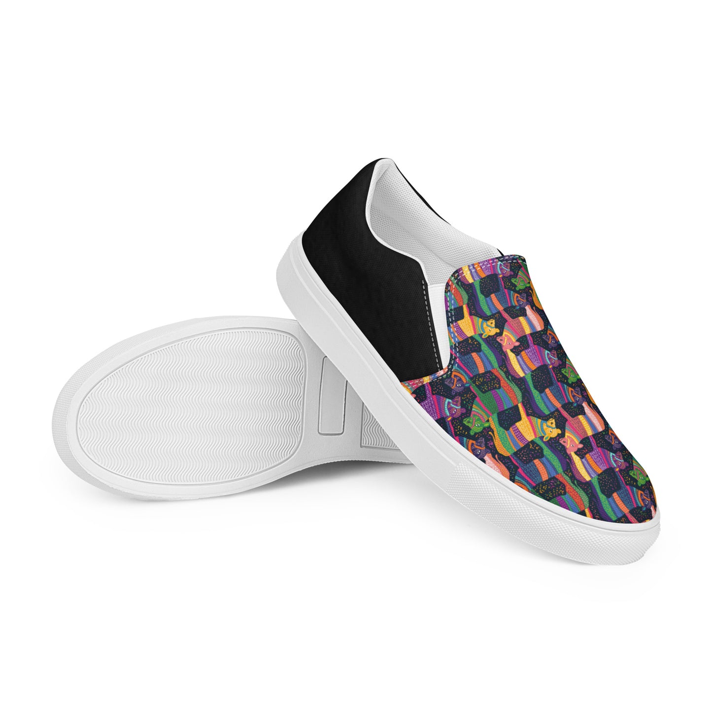 Women’s slip-on canvas shoes (Seize the Moo-Ment)