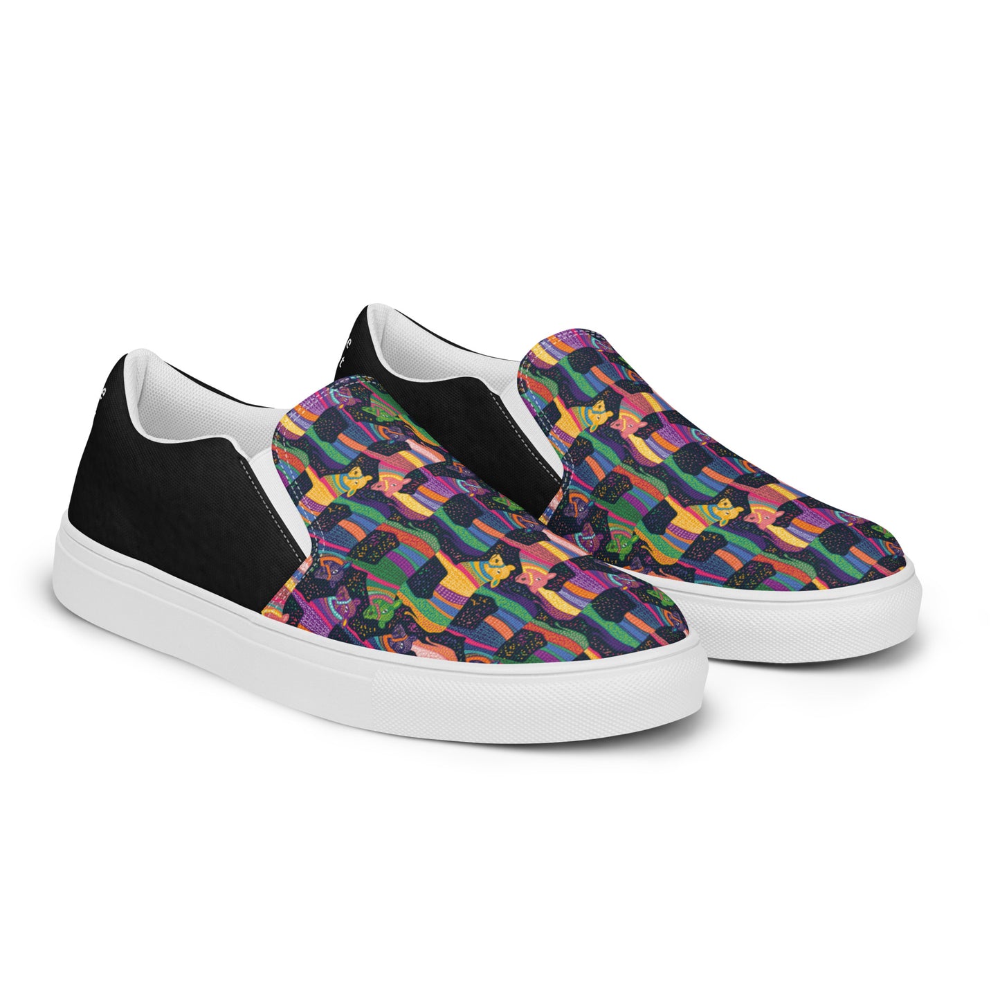 Women’s slip-on canvas shoes (Seize the Moo-Ment)