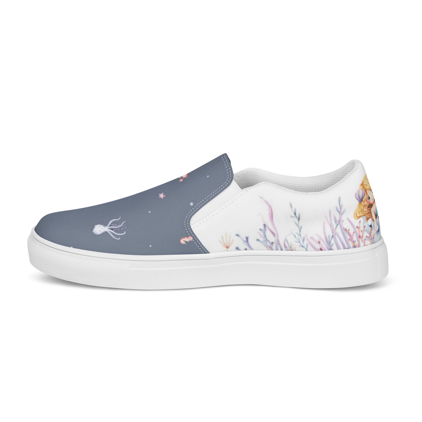 Women’s slip-on canvas shoes (Mermaid)