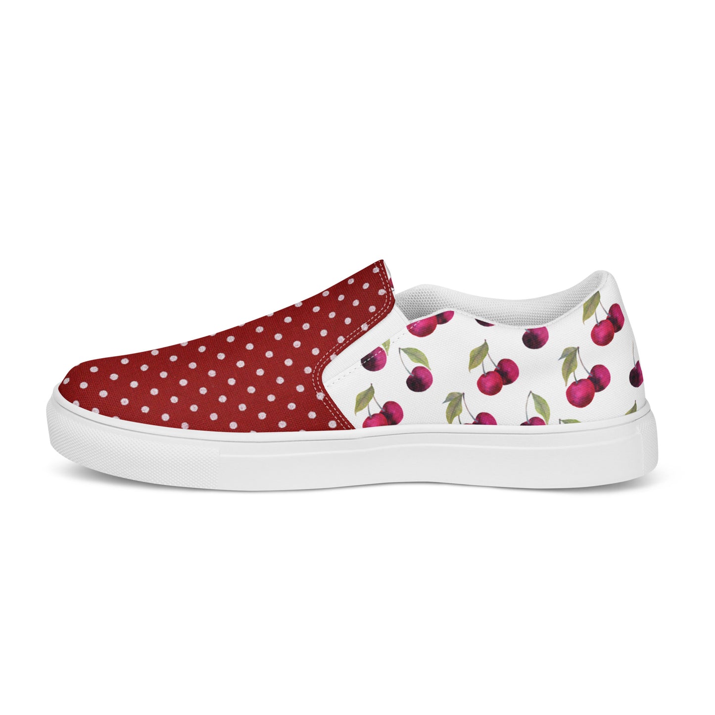 Women’s slip-on canvas shoes (Cake Always a Good Idea)