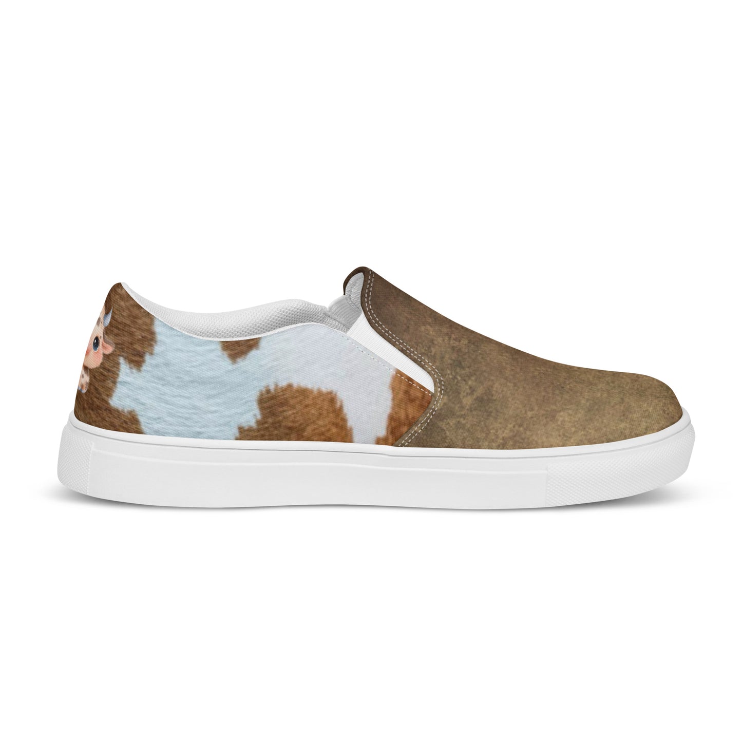 Women’s slip-on canvas shoes (Cute Calf)