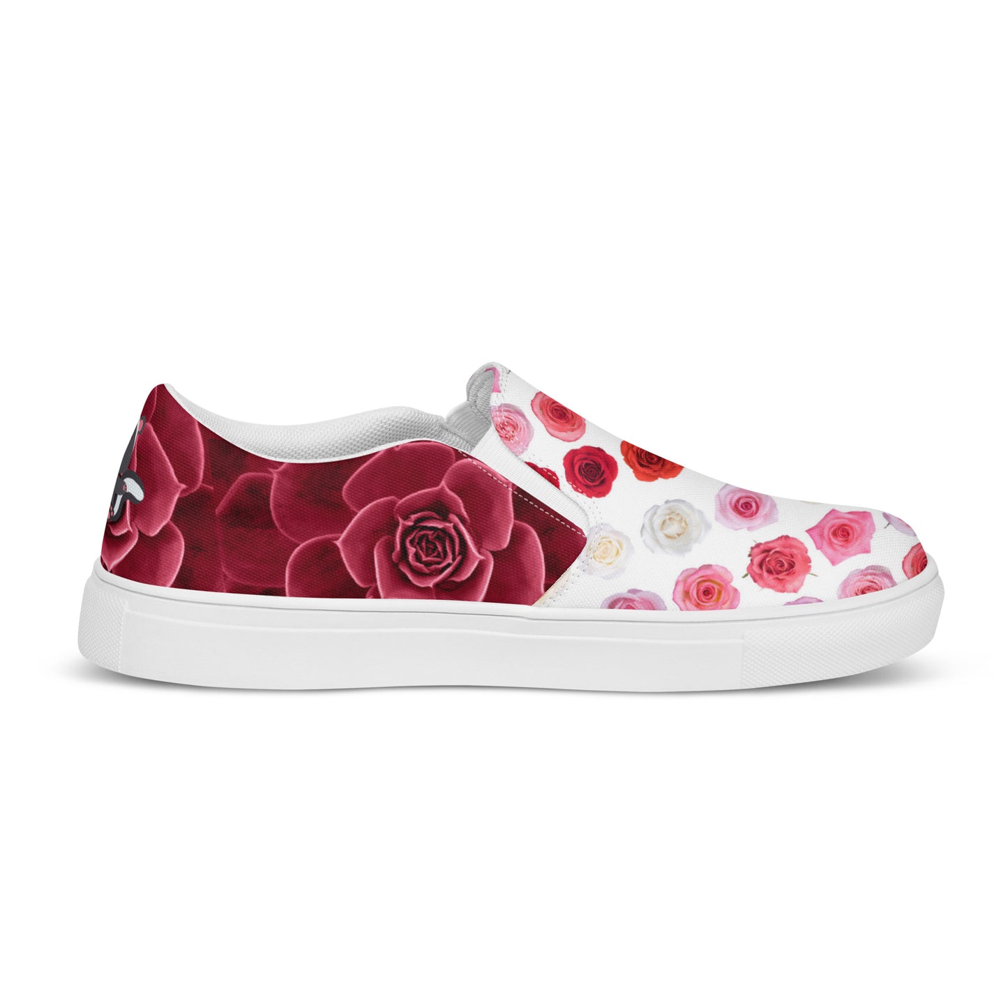 Women’s slip-on canvas shoes (Cute Skunk)