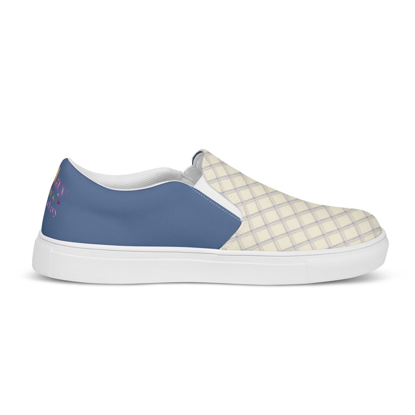 Women’s slip-on canvas shoes (Today Will Be A Great Day)