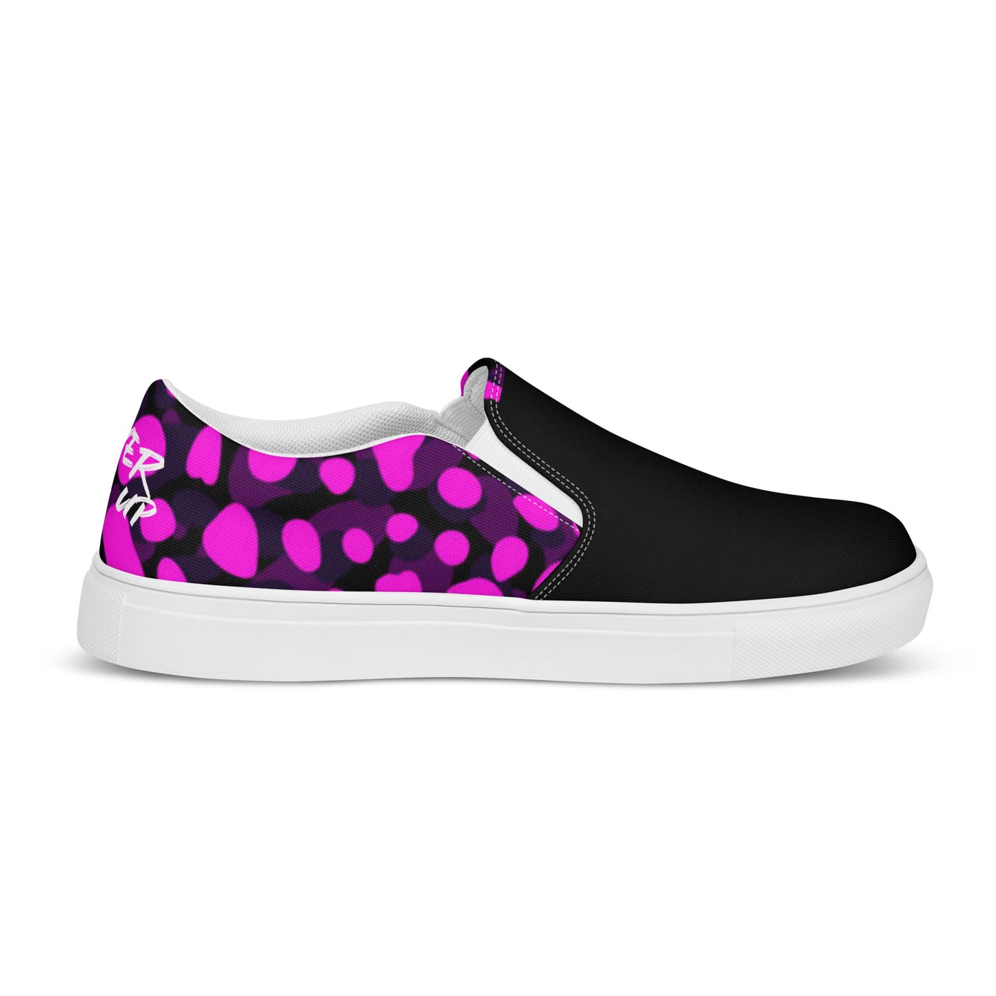 Women’s slip-on canvas shoes (Never Give Up)