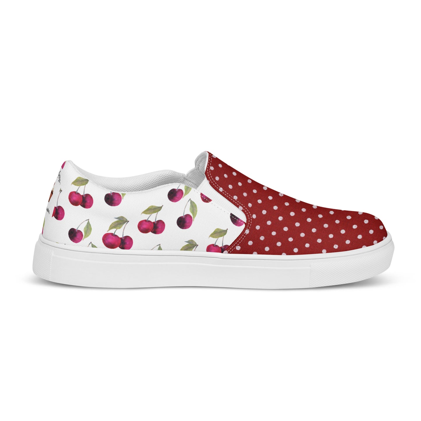 Women’s slip-on canvas shoes (Cake Always a Good Idea)